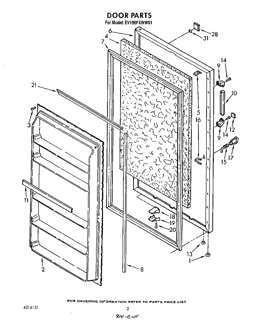 02 - DOOR , LIT/OPTIONAL