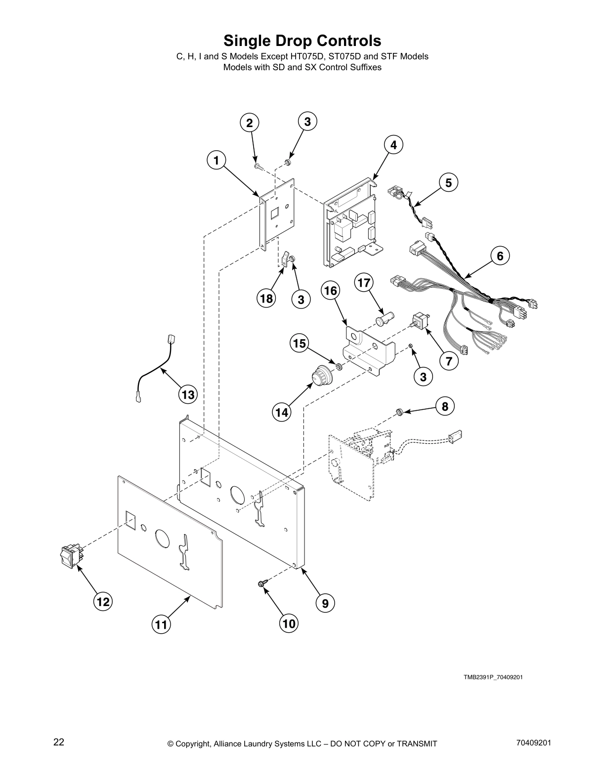Single Drop Controls
