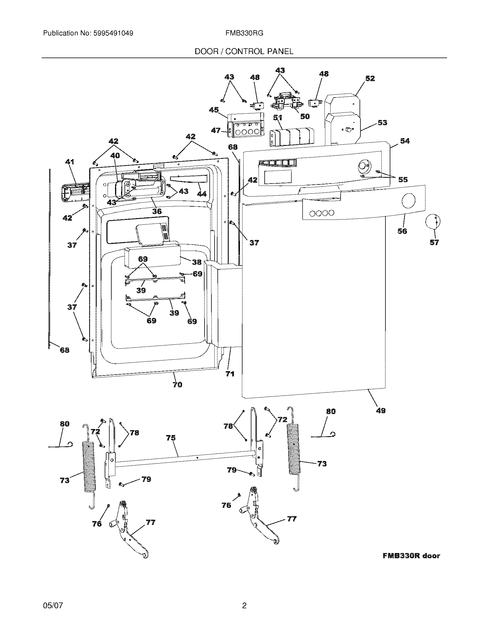 03 - CONTROL PANEL/DOOR