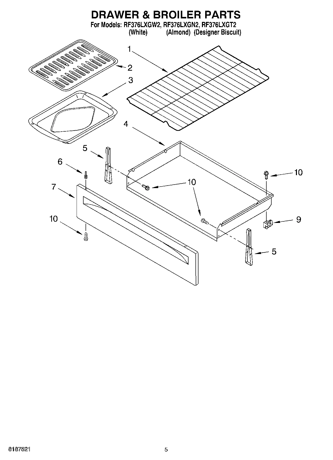 04 - DRAWER AND BROILER