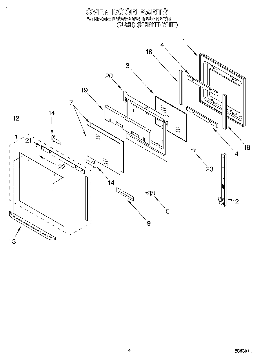03 - OVEN DOOR