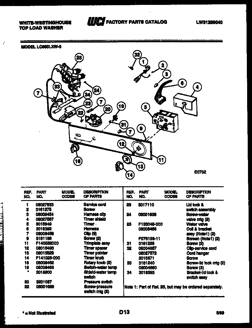 03 - CONSOLE AND CONTROL PARTS