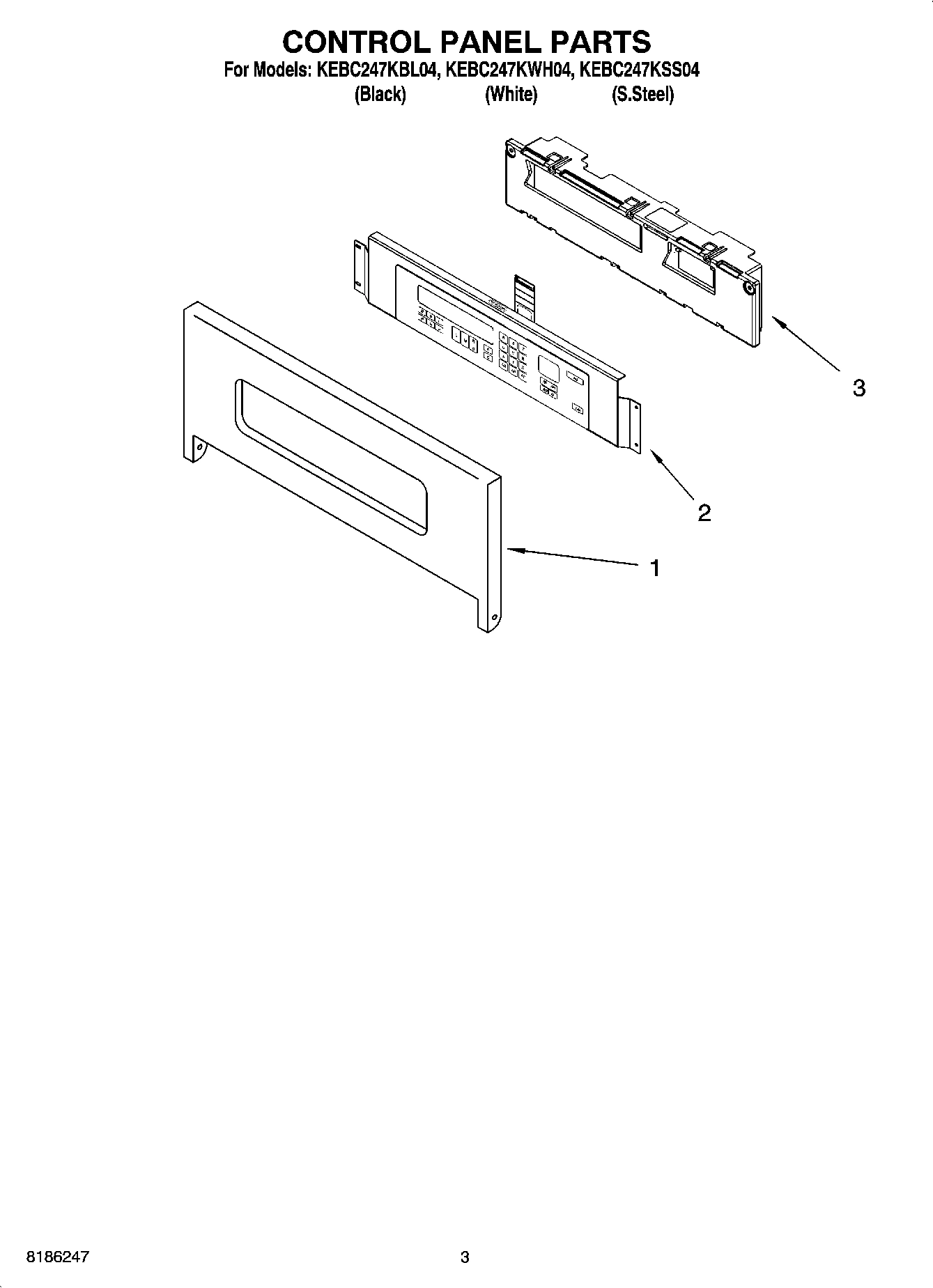 02 - CONTROL PANEL PARTS