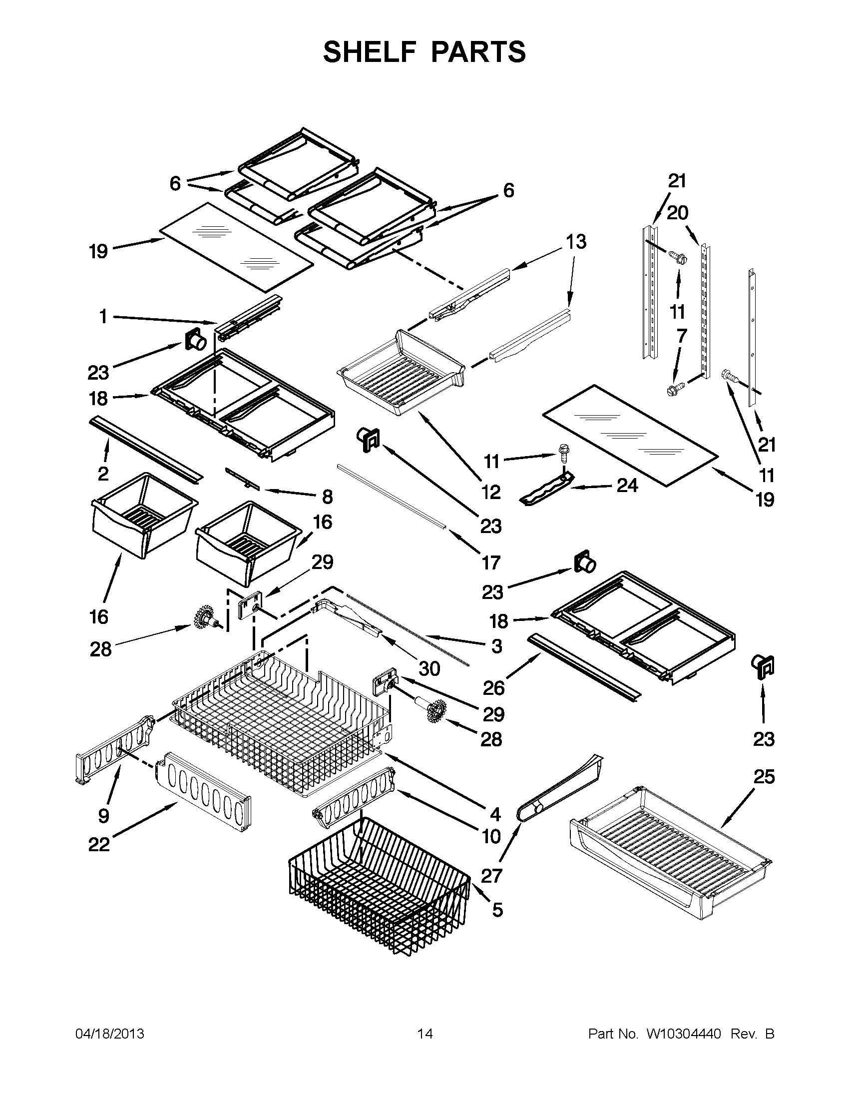 07 - SHELF PARTS