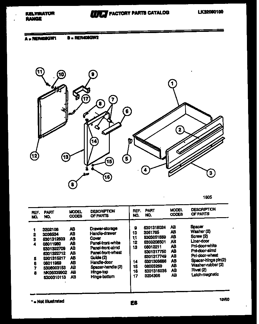 03 - DRAWER PARTS