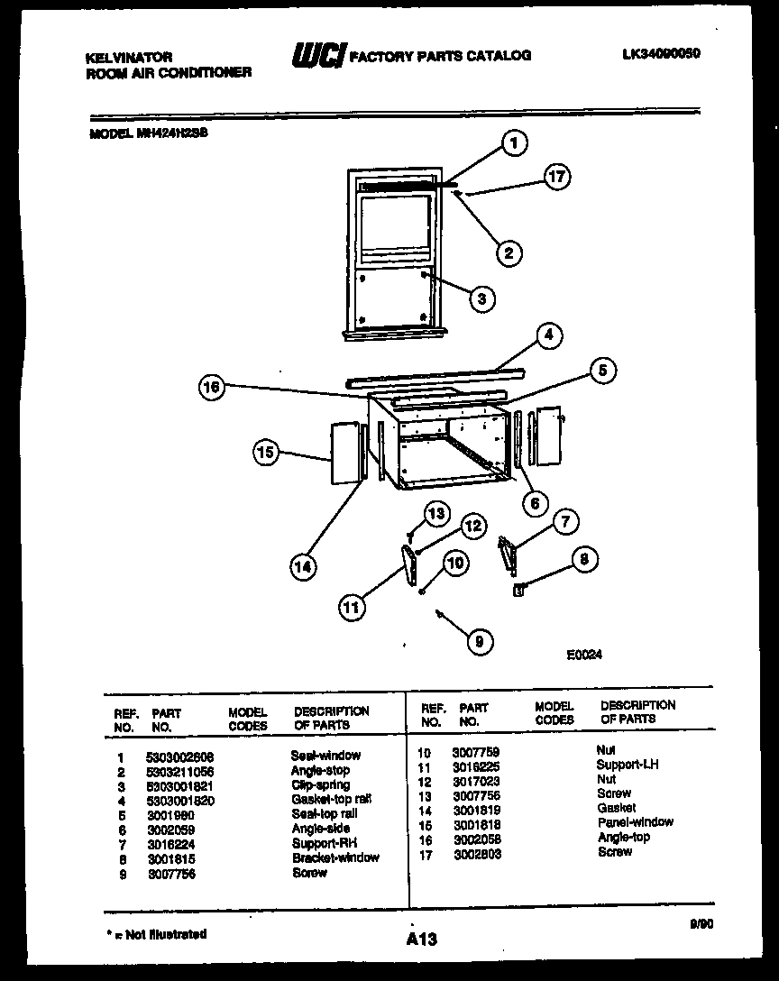 06 - CABINET AND INSTALLATION PARTS