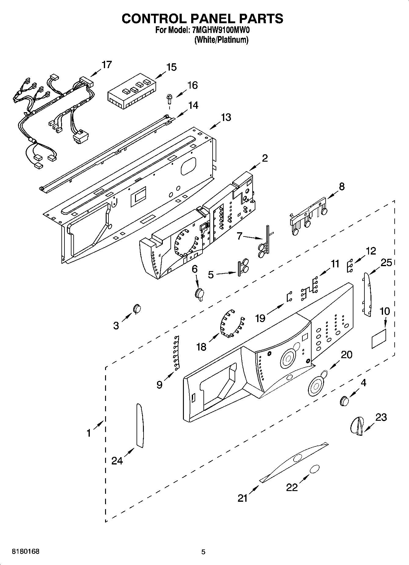 03 - CONTROL PANEL PARTS