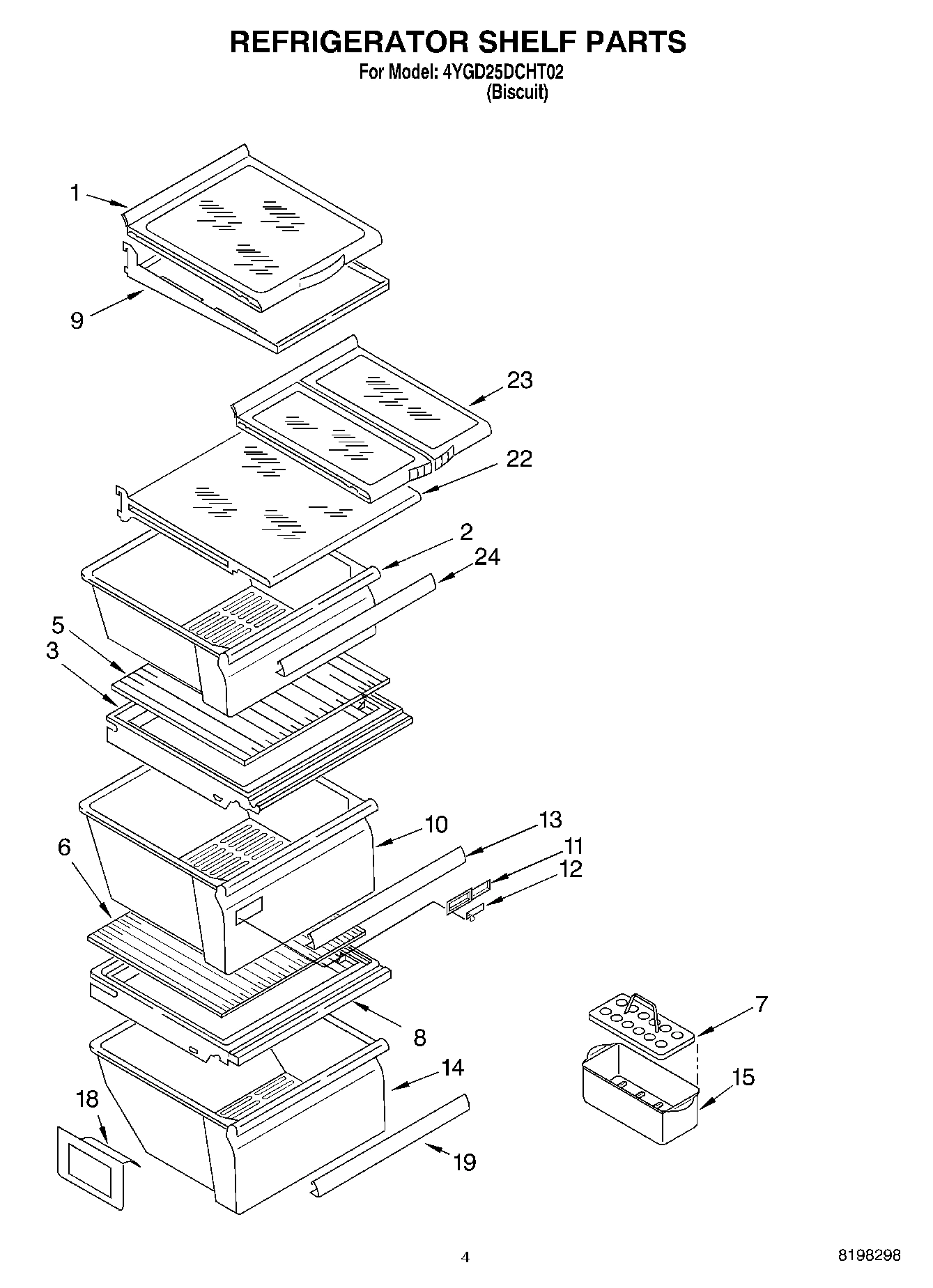 03 - REFRIGERATOR SHELF