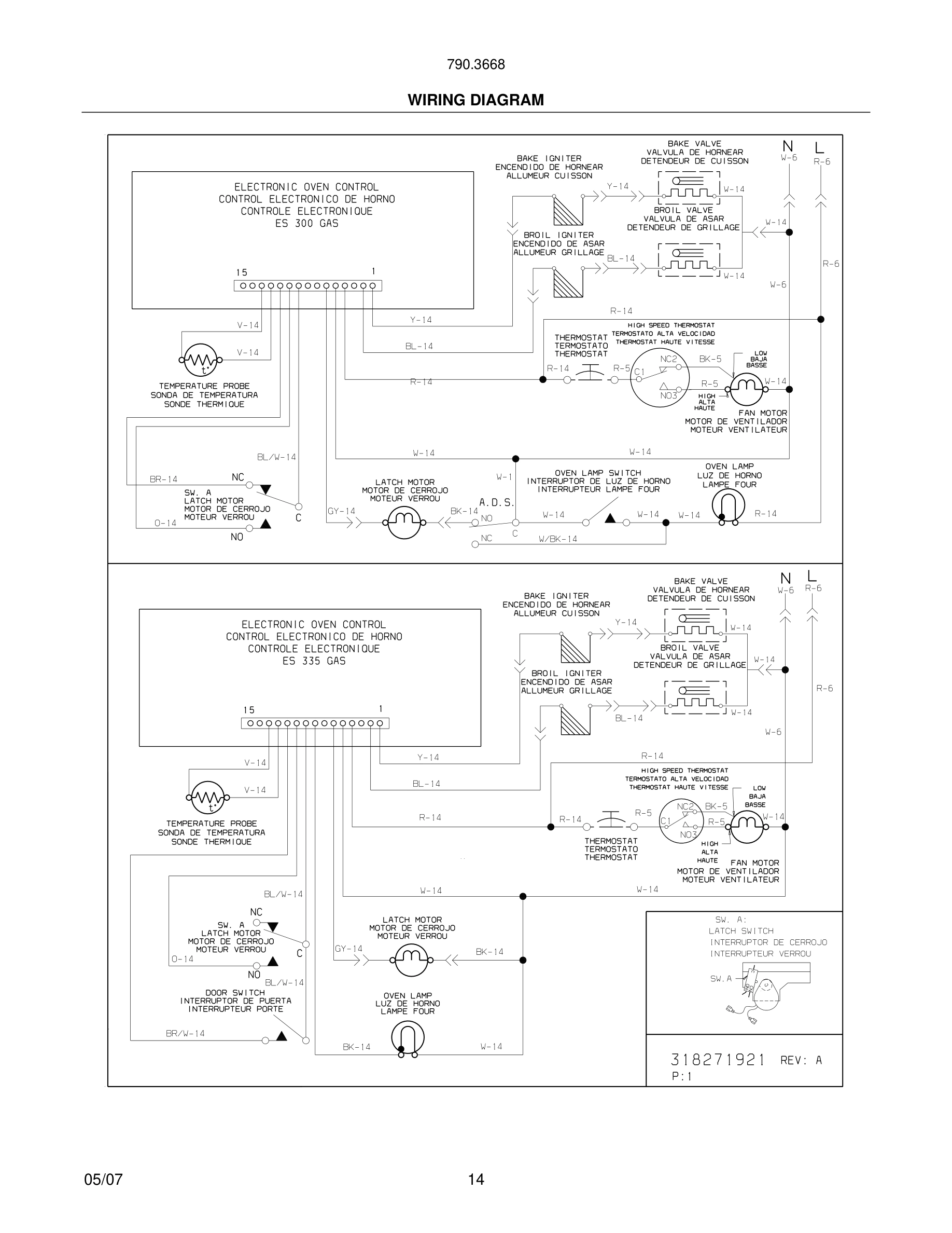 14 - WIRING DIAGRAM