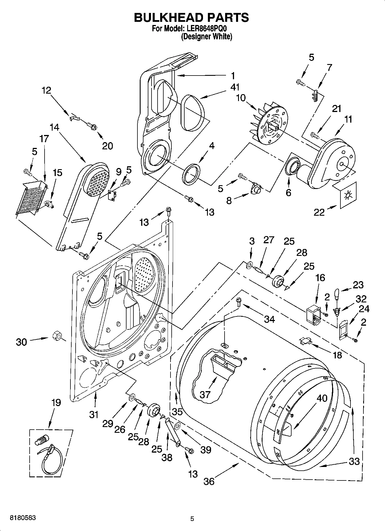 03 - BULKHEAD PARTS, OPTIONAL PARTS (NOT INCLUDED)