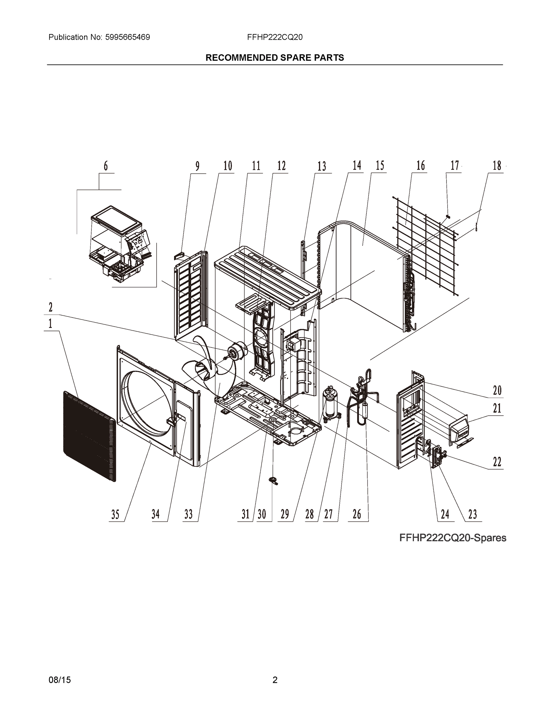02 - RECOMMENDED SPARE PARTS