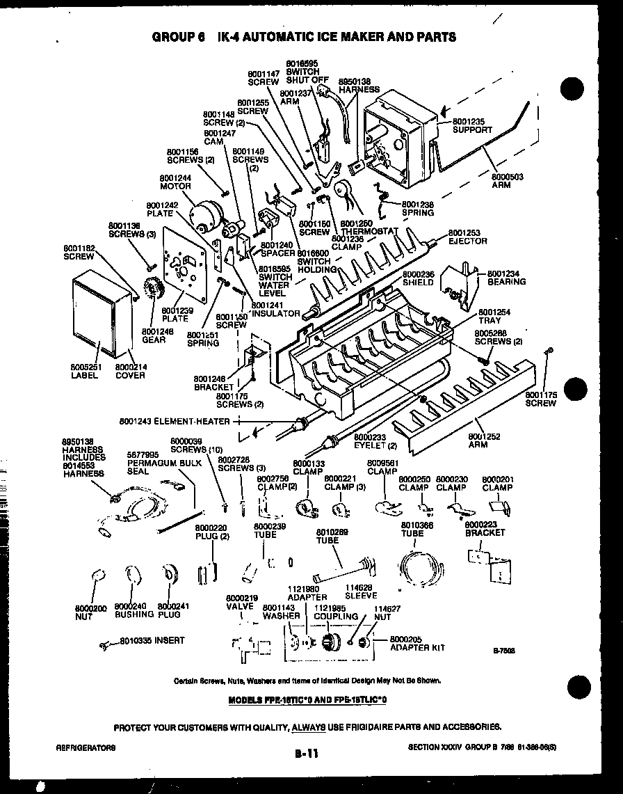 05 - SYSTEM AND AUTOMATIC DEFROST PARTS