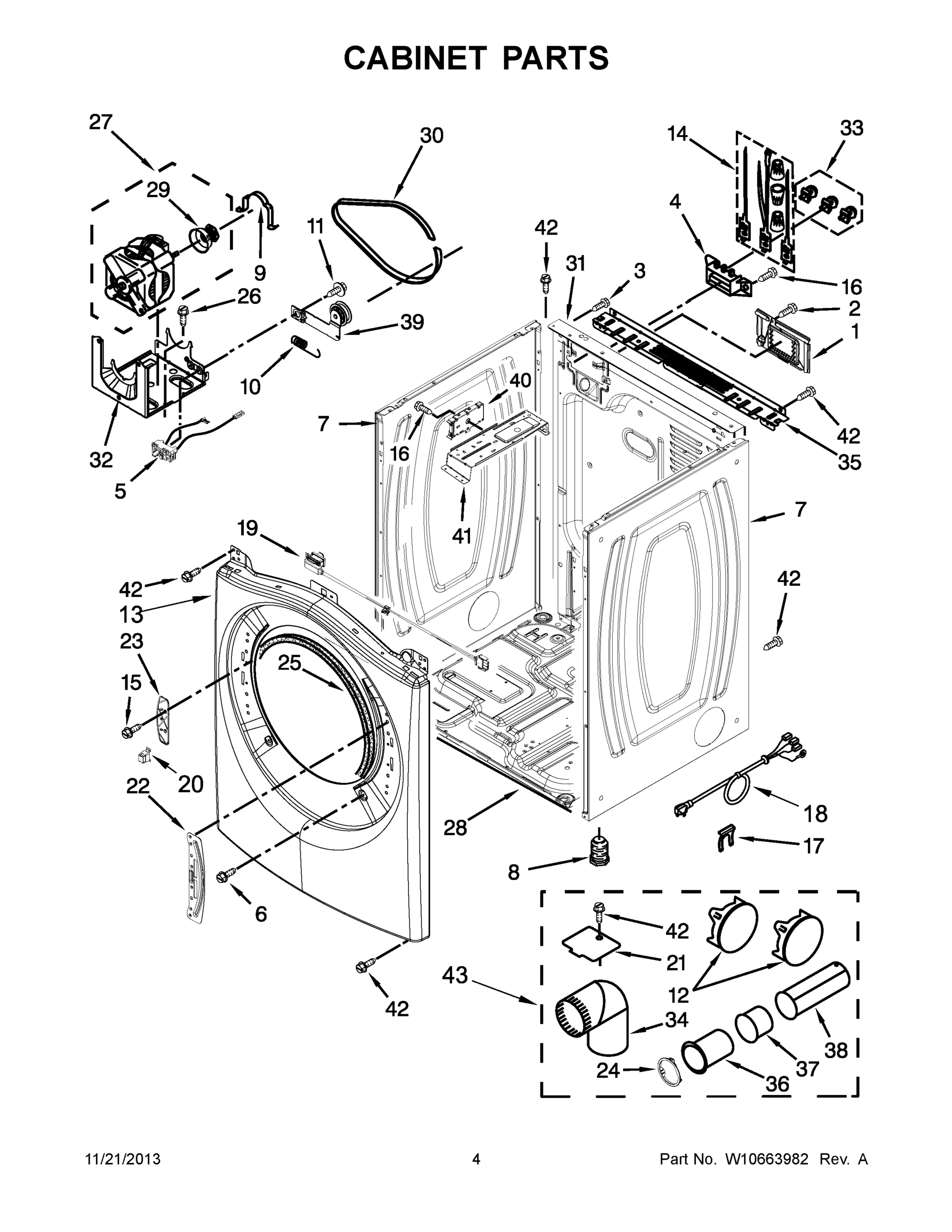03 - CABINET PARTS