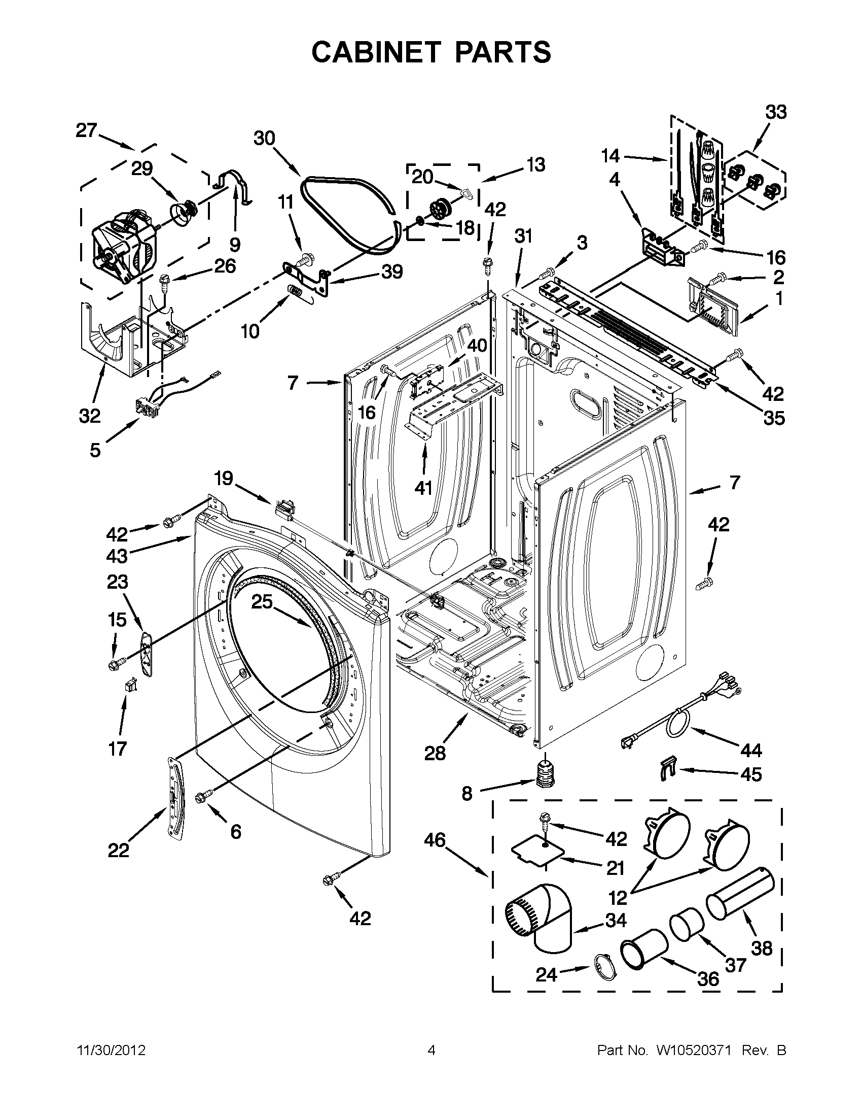 02 - CABINET PARTS
