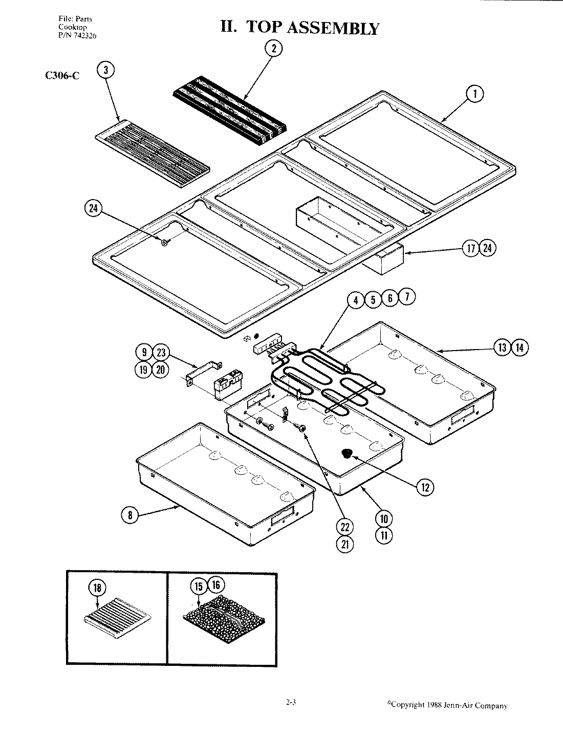 04 - TOP ASSEMBLY (C306-C)