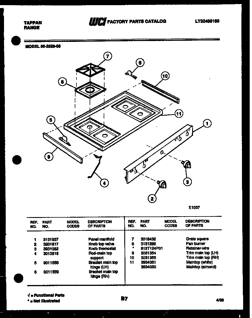 03 - COOKTOP PARTS