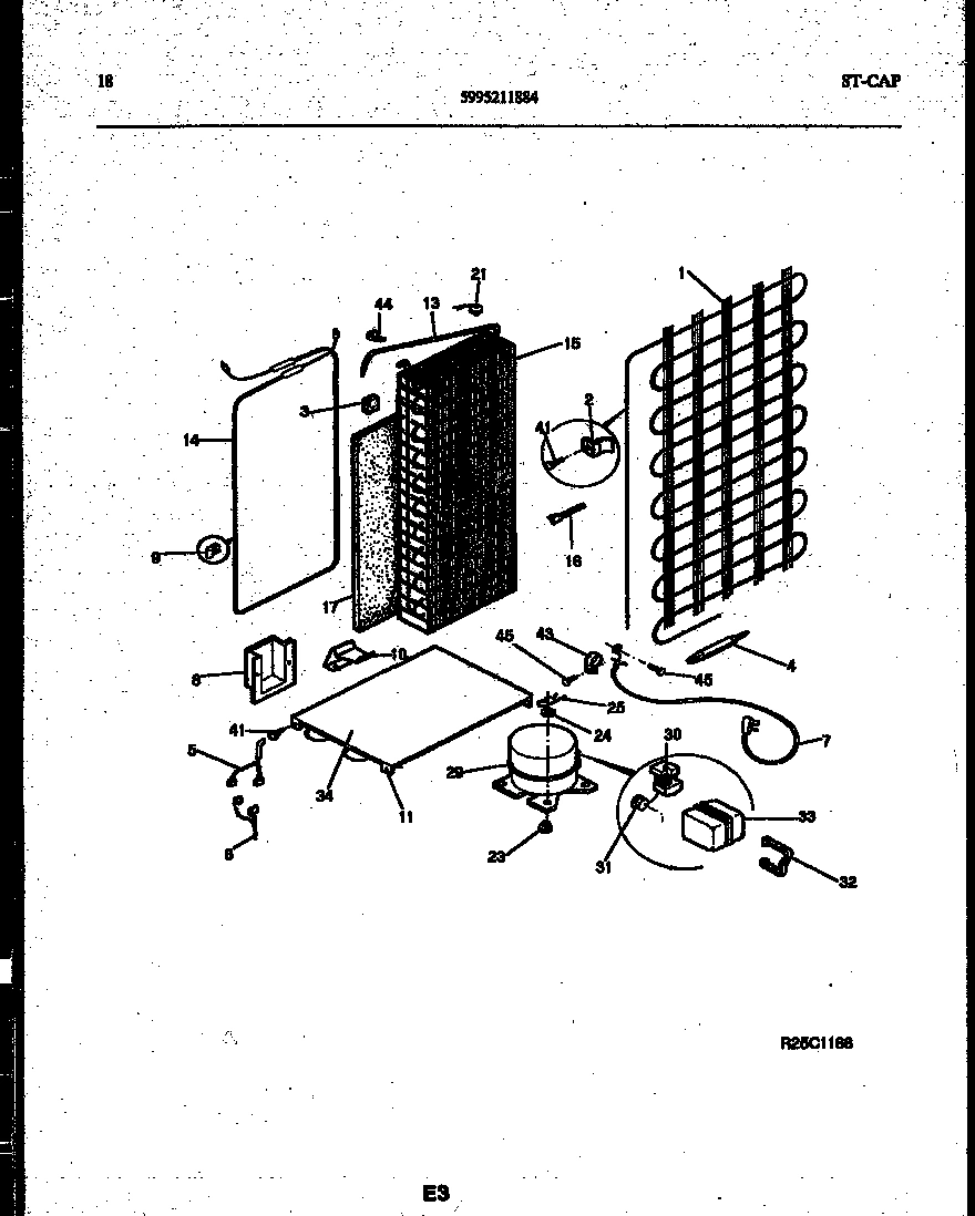 10 - SYSTEM AND AUTOMATIC DEFROST PARTS
