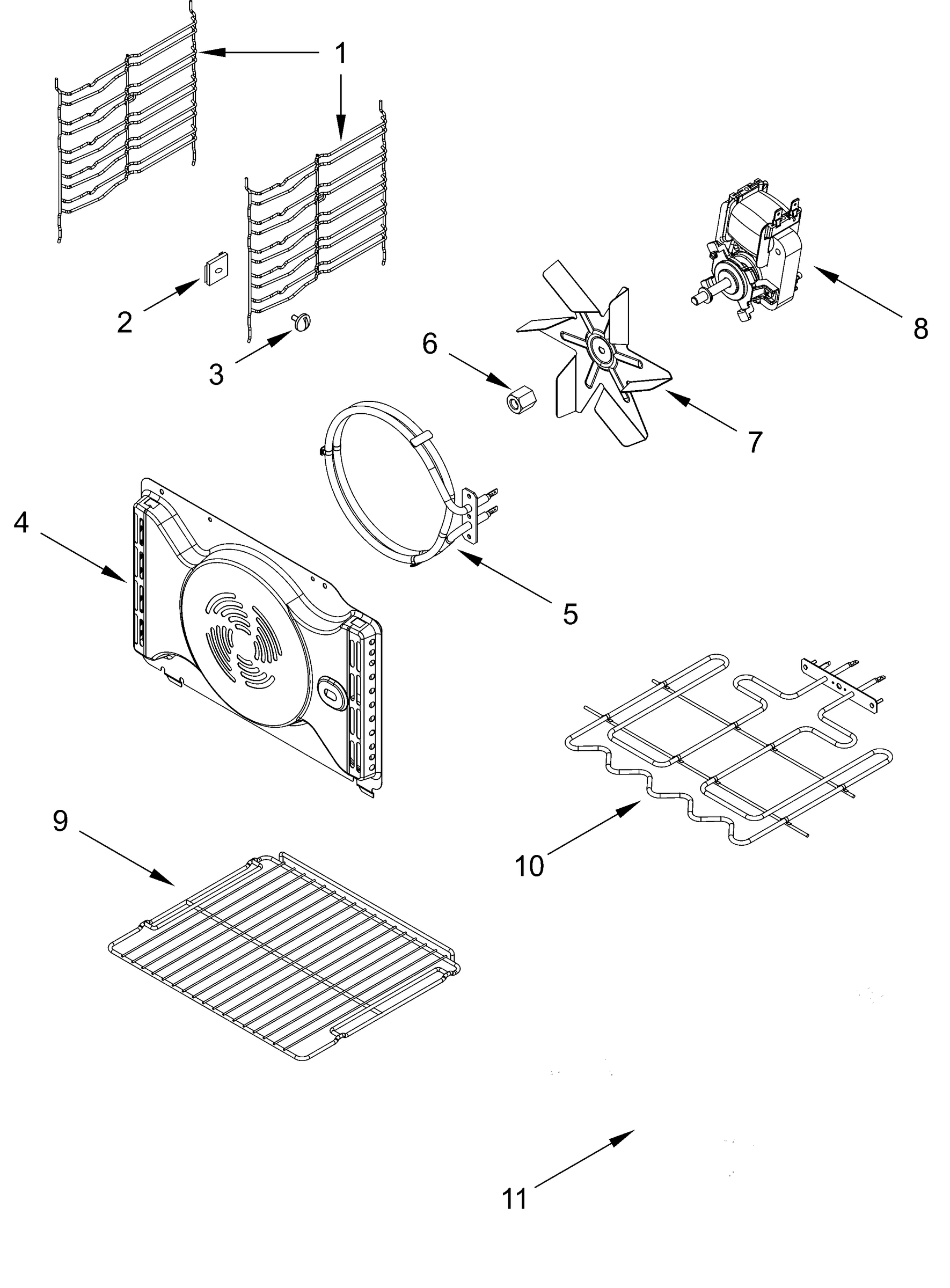 INTERNAL OVEN PARTS
