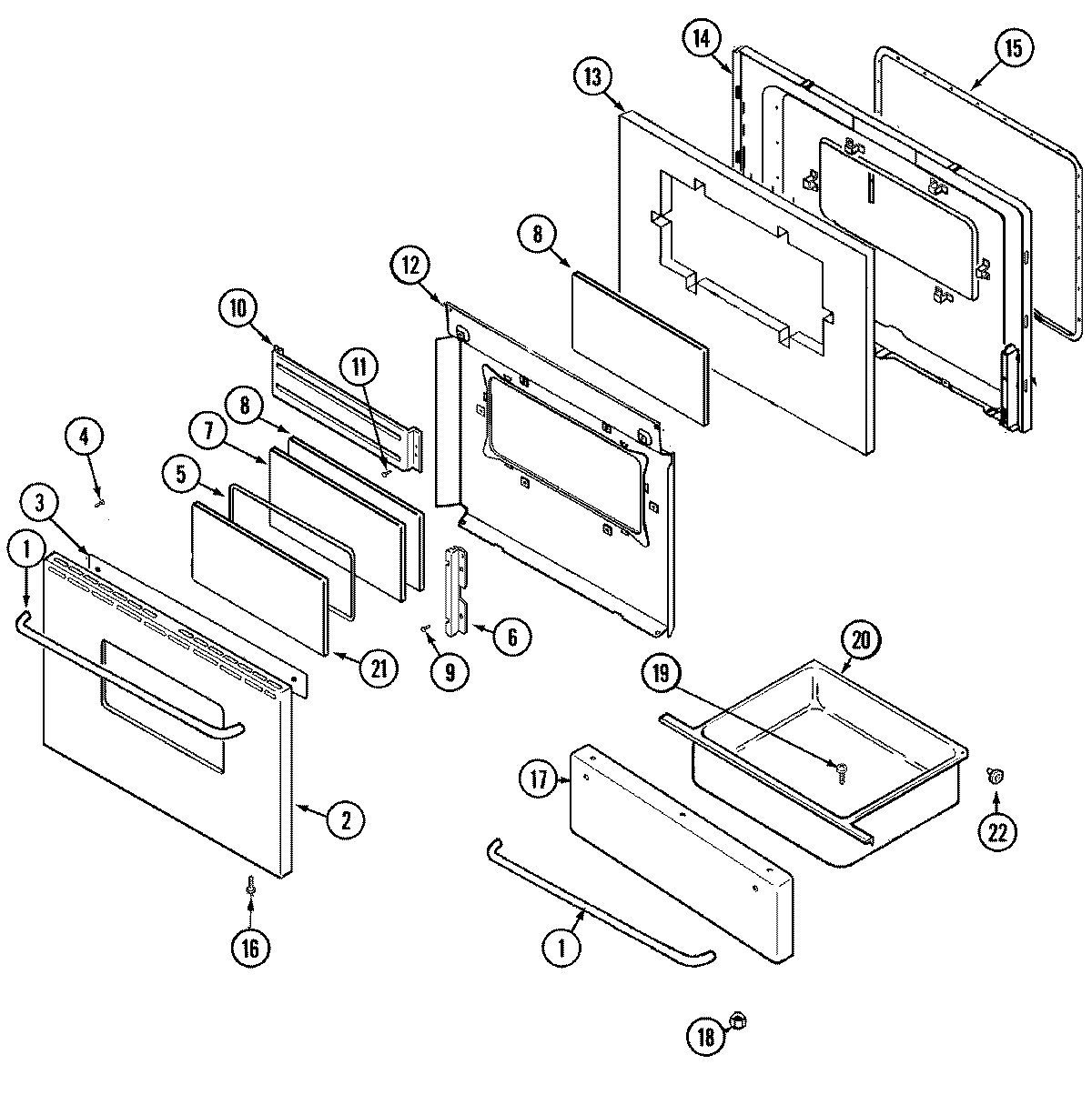 03 - DOOR/DRAWER (BAC)