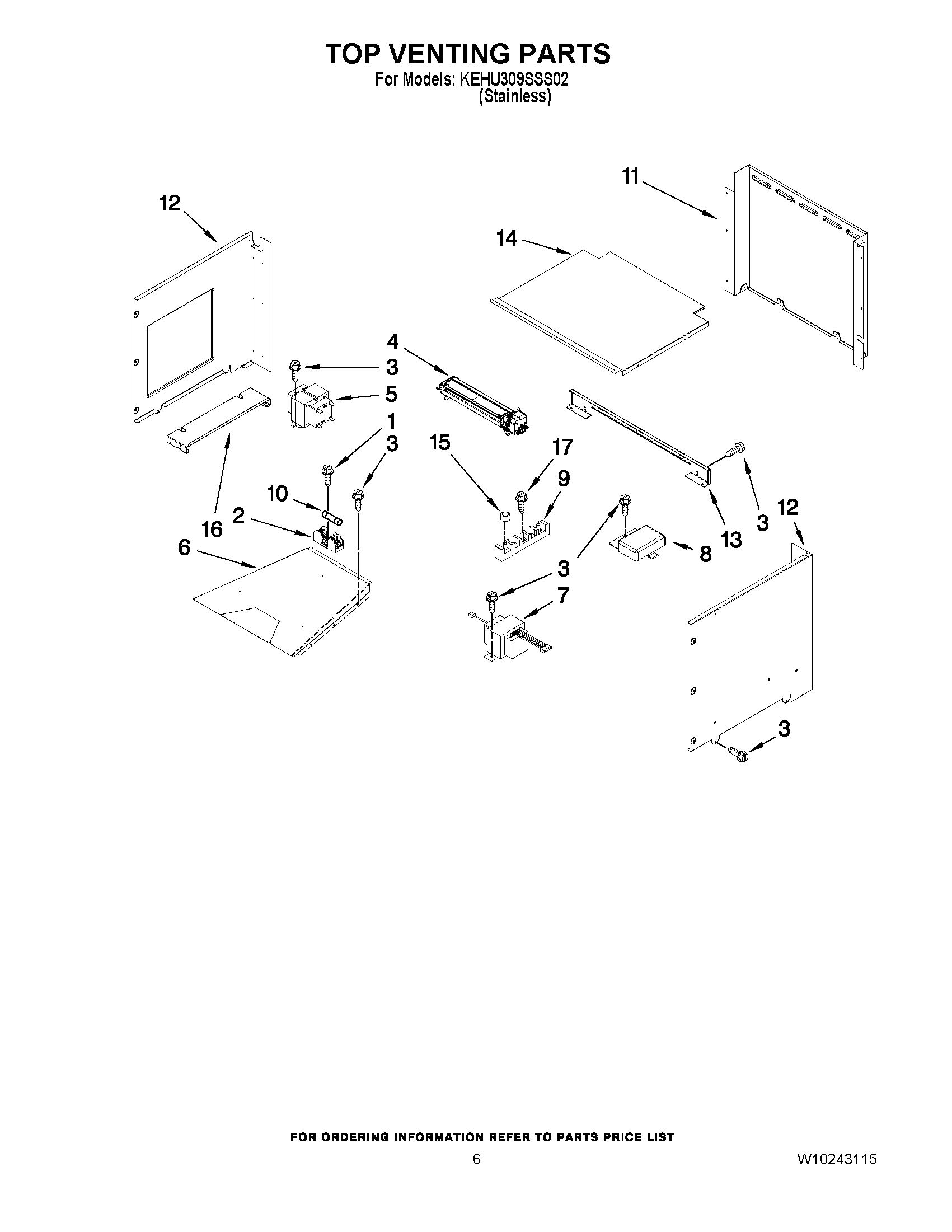 05 - TOP VENTING PARTS