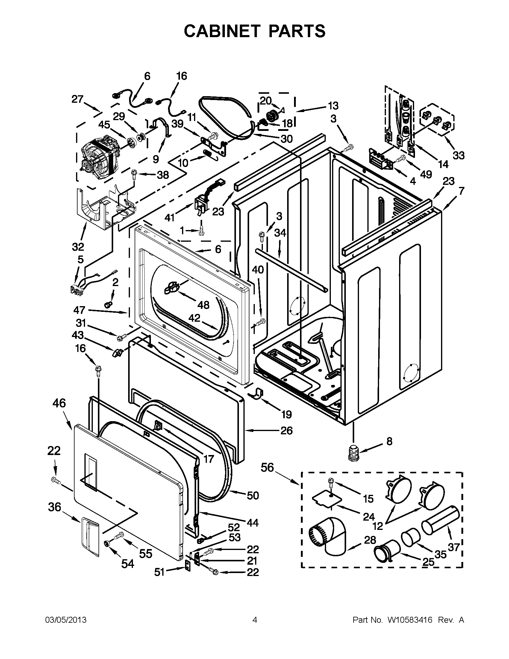 02 - CABINET PARTS