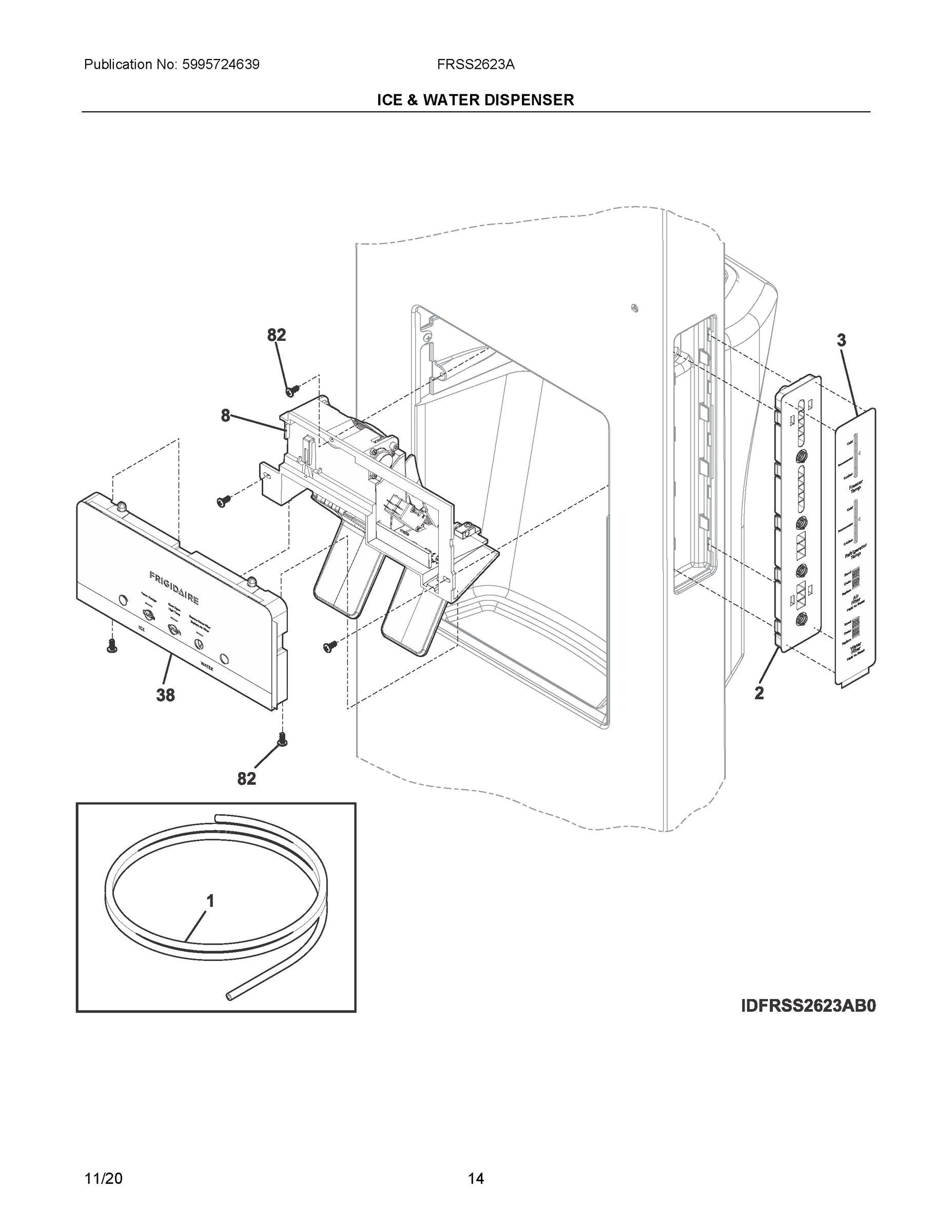 08 - ICE & WATER DISPENSER