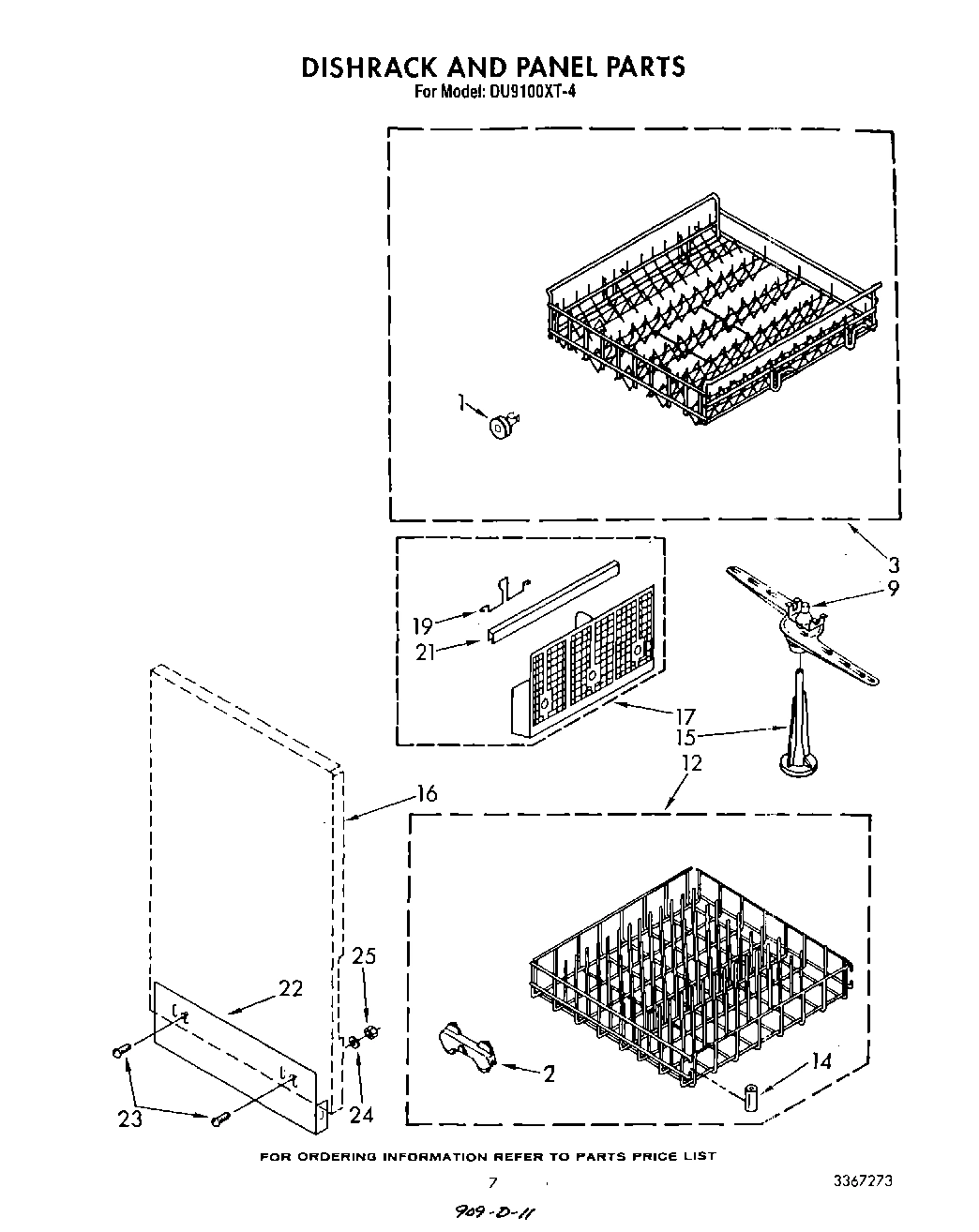 05 - DISH RACK AND PANEL