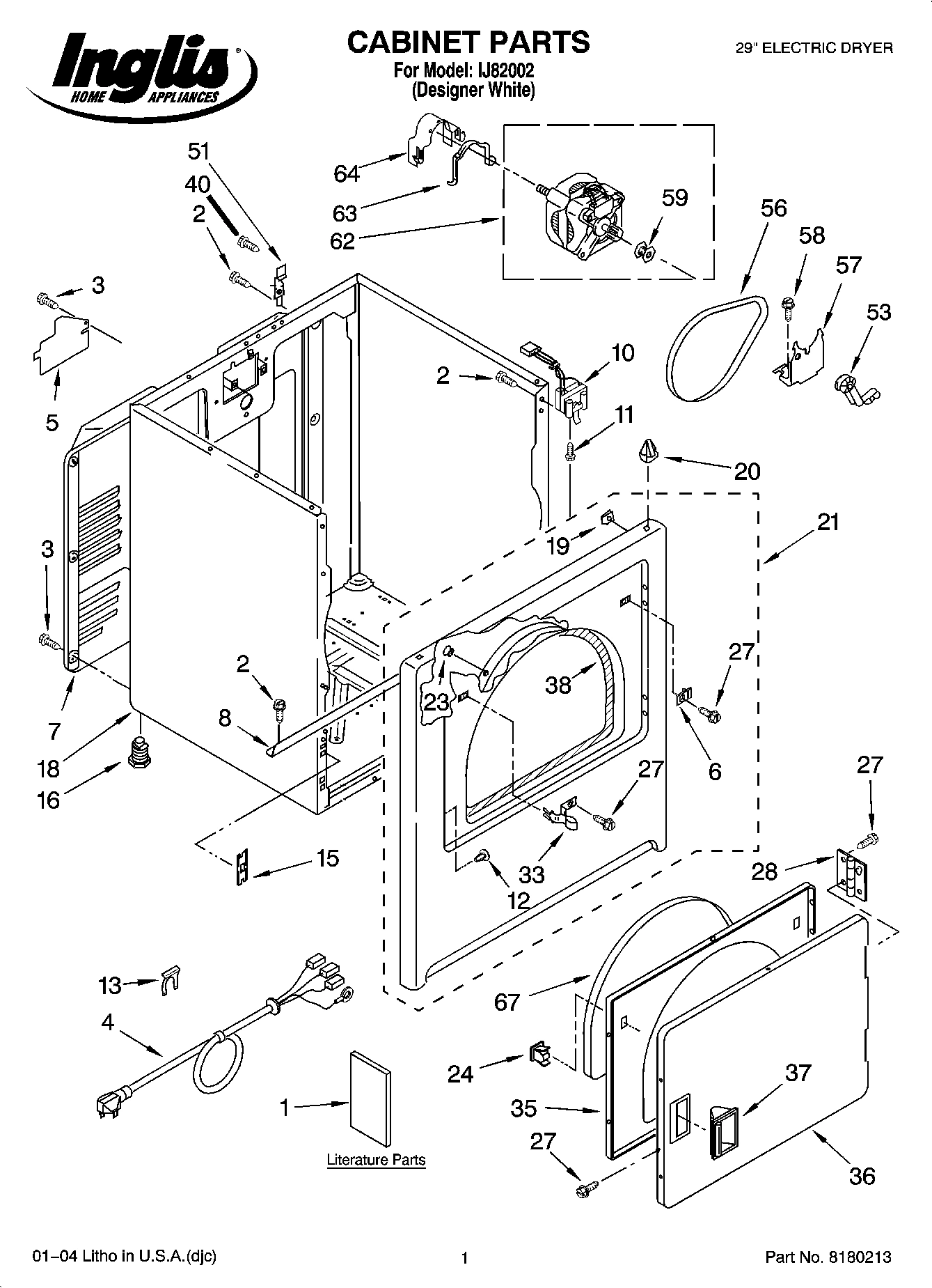 01 - CABINET PARTS