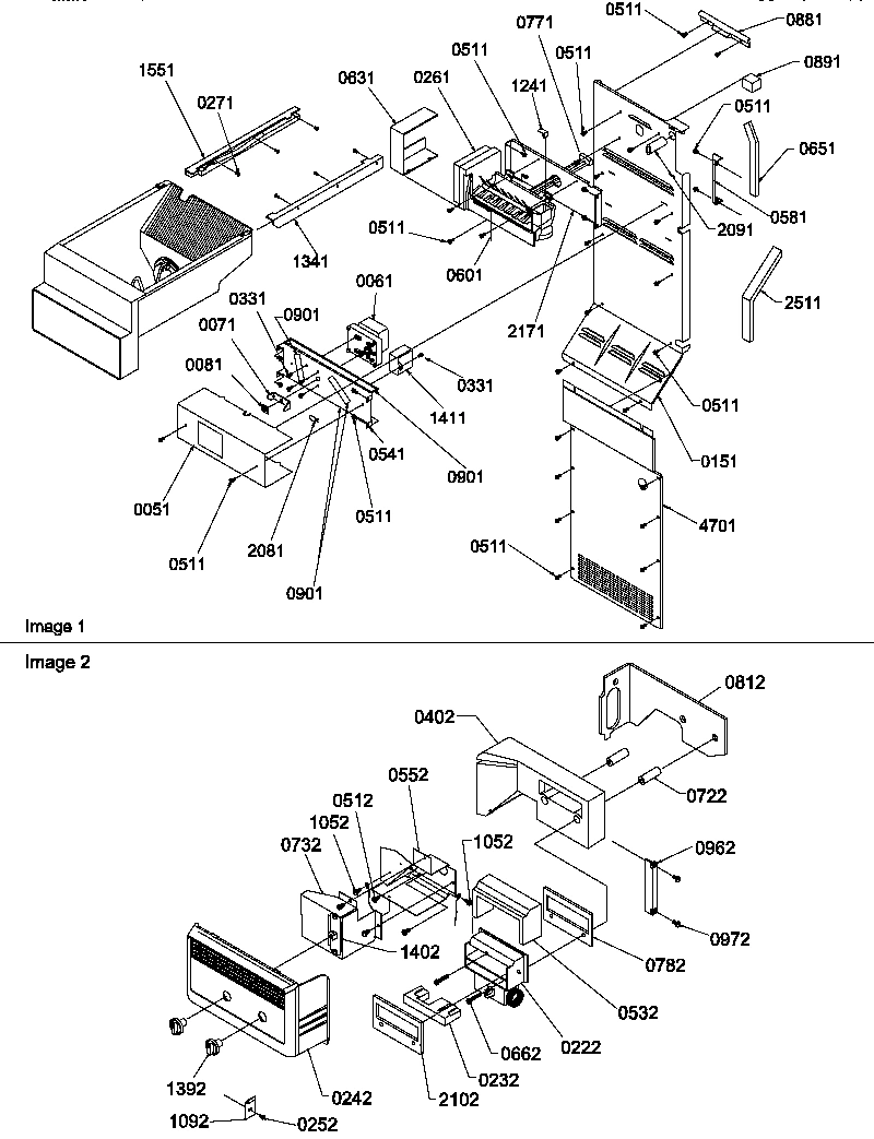 08 - ICE MAKER/CONTROL ASSY