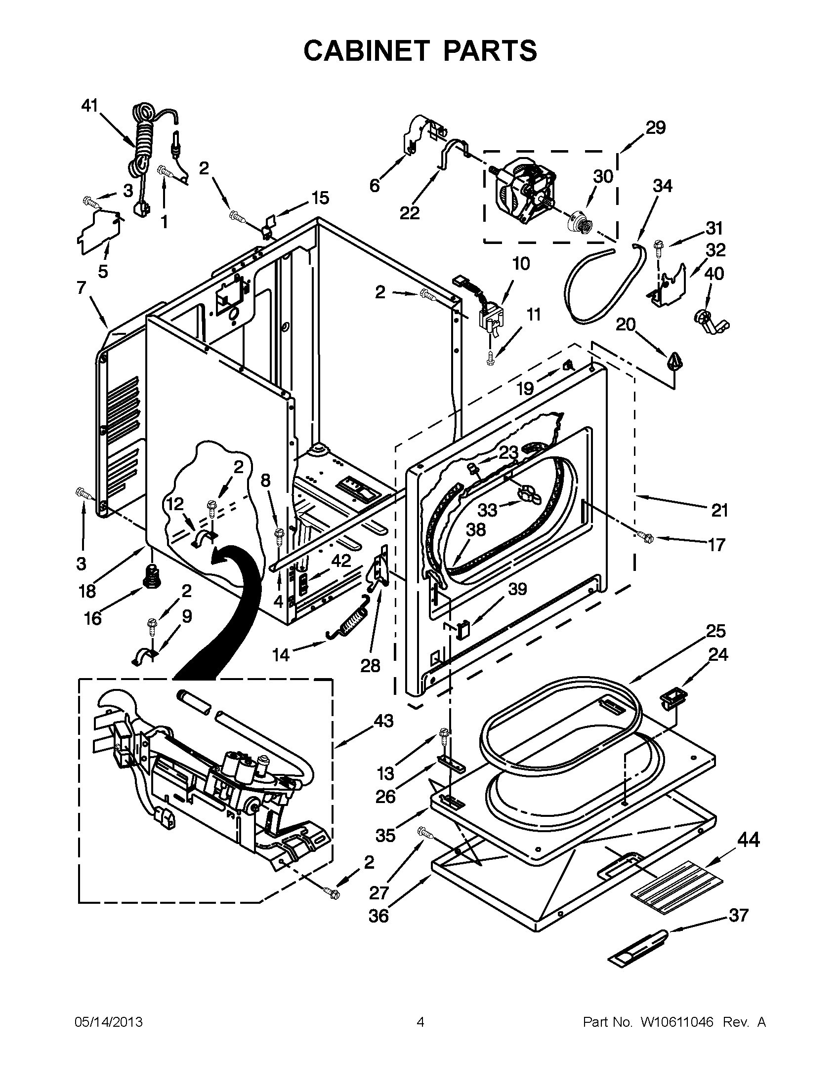 02 - CABINET PARTS
