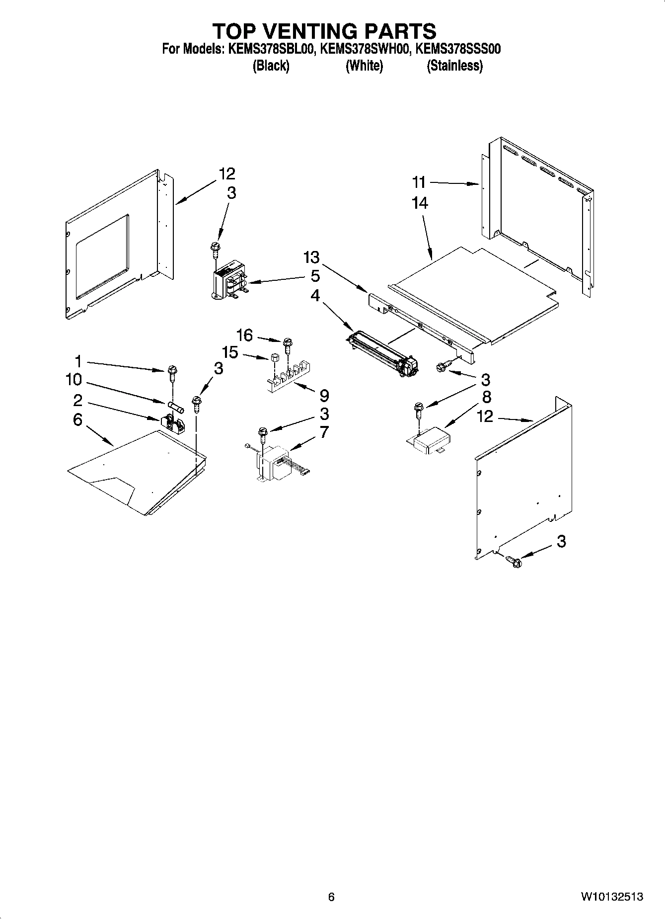 05 - TOP VENTING PARTS