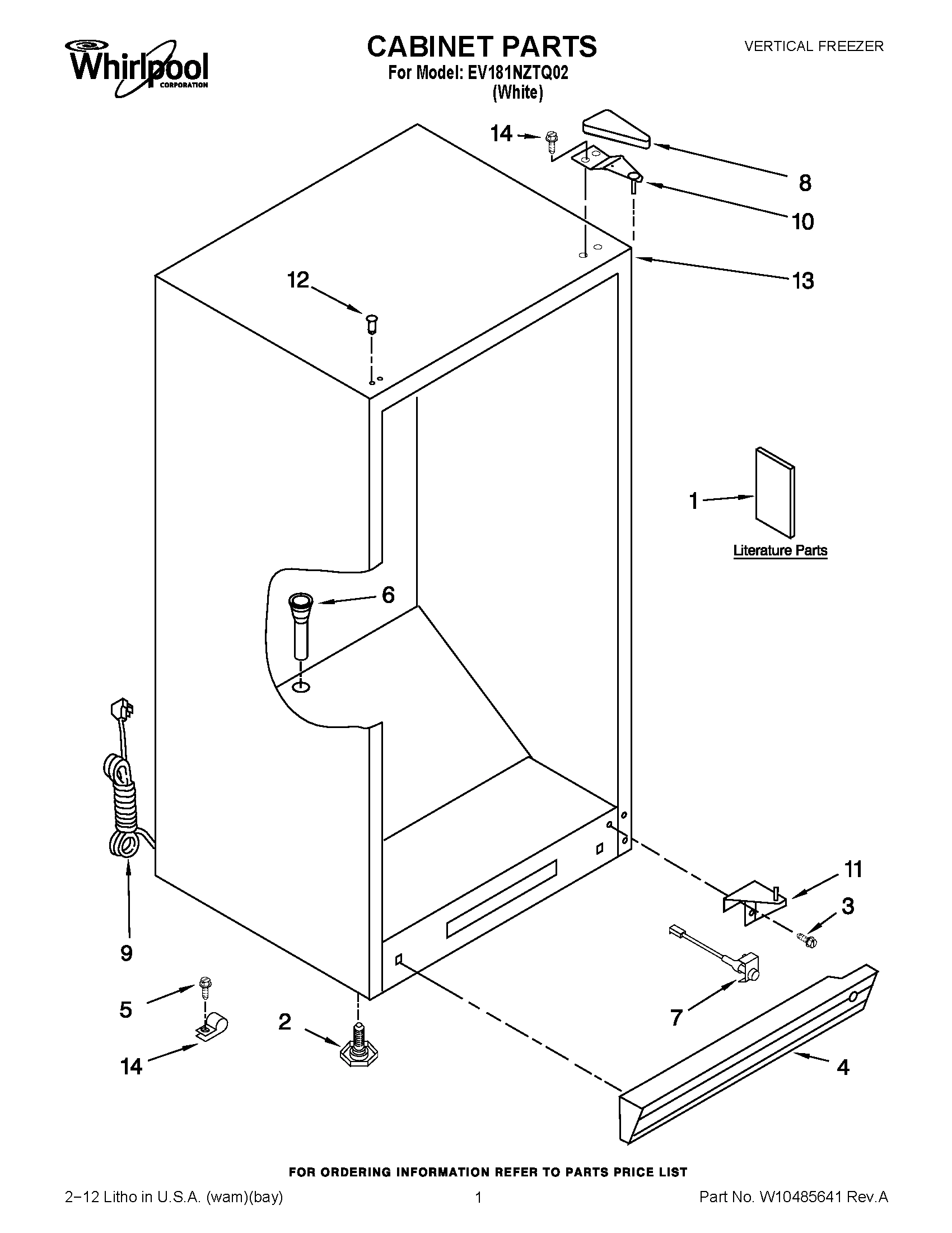 01 - CABINET PARTS