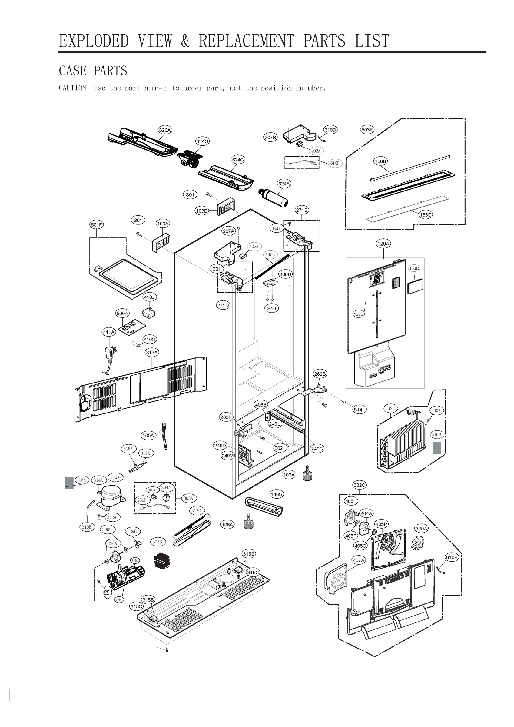 CASE PARTS