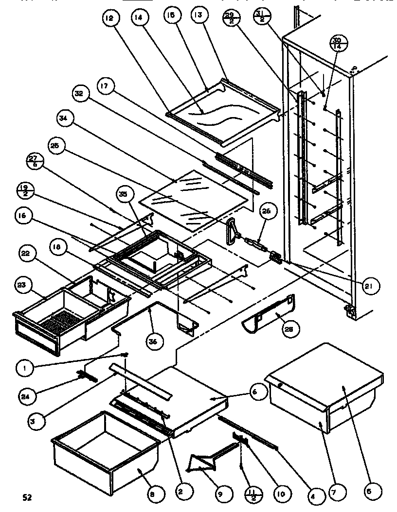 11 - SHELVING & DRAWERS (REF)