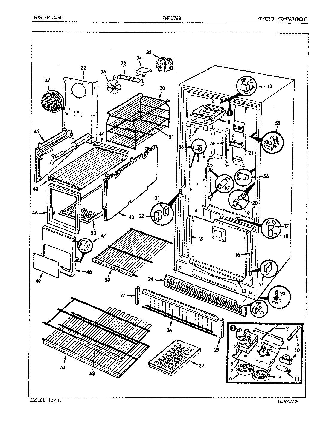 01 - FREEZER COMPARTMENT