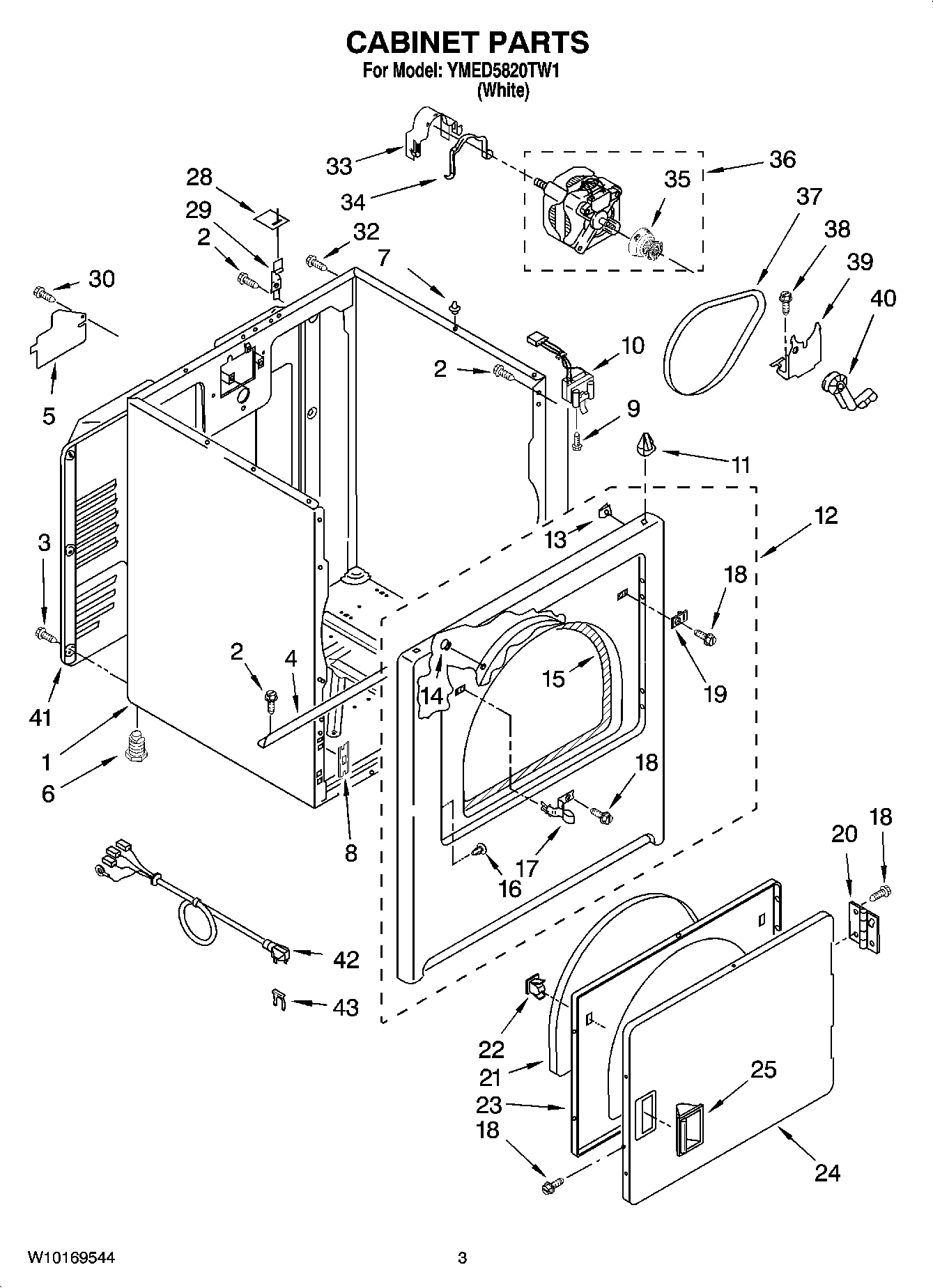 02 - CABINET PARTS