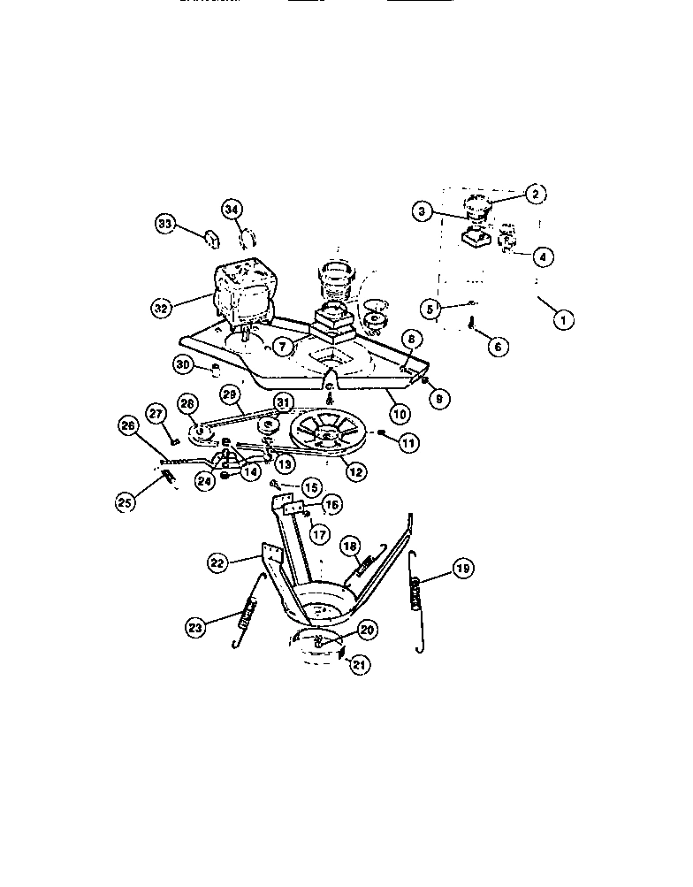 06 - MOTOR, PULLEYS, BELT, SPRINGS
