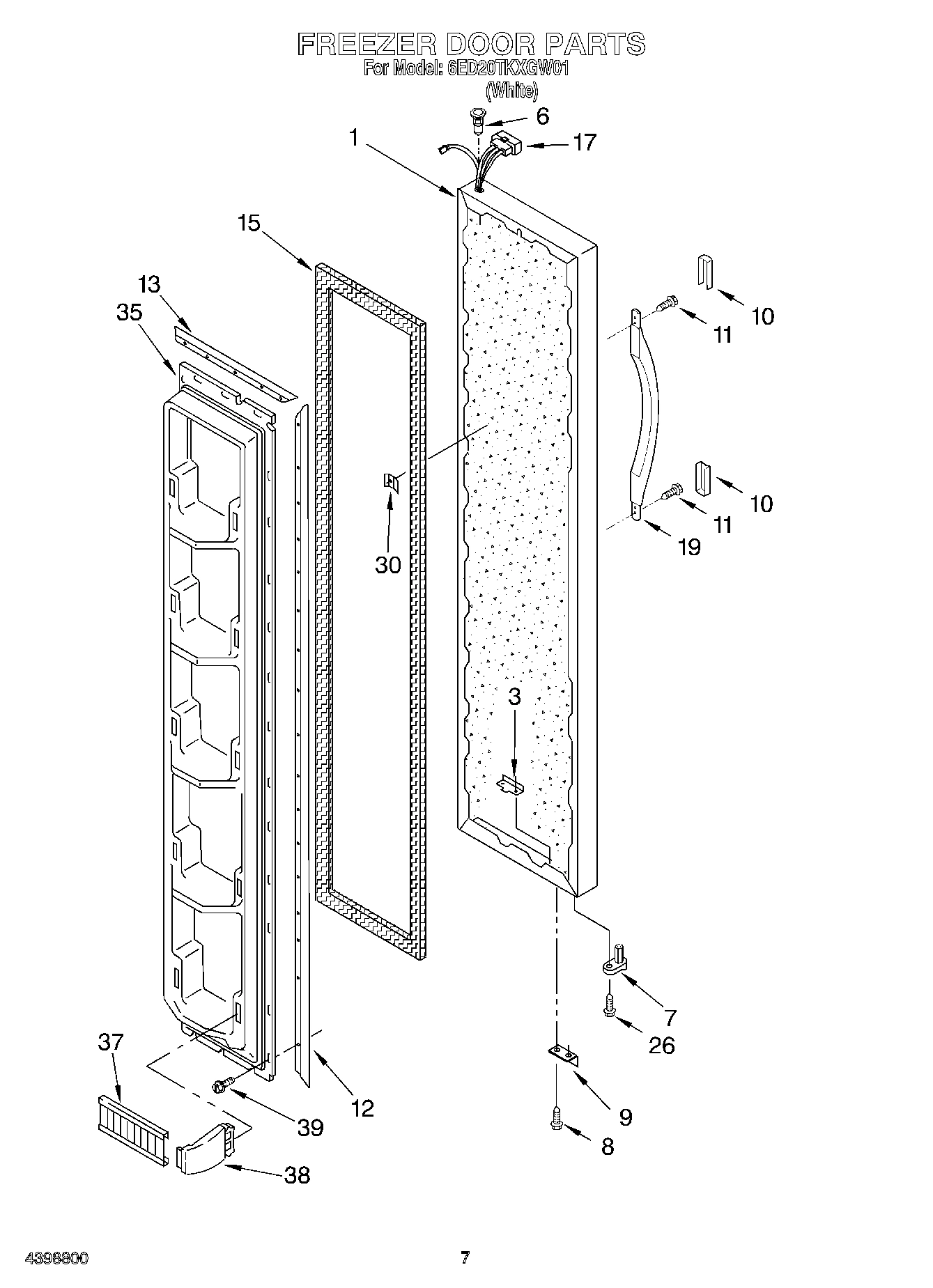05 - FREEZER DOOR