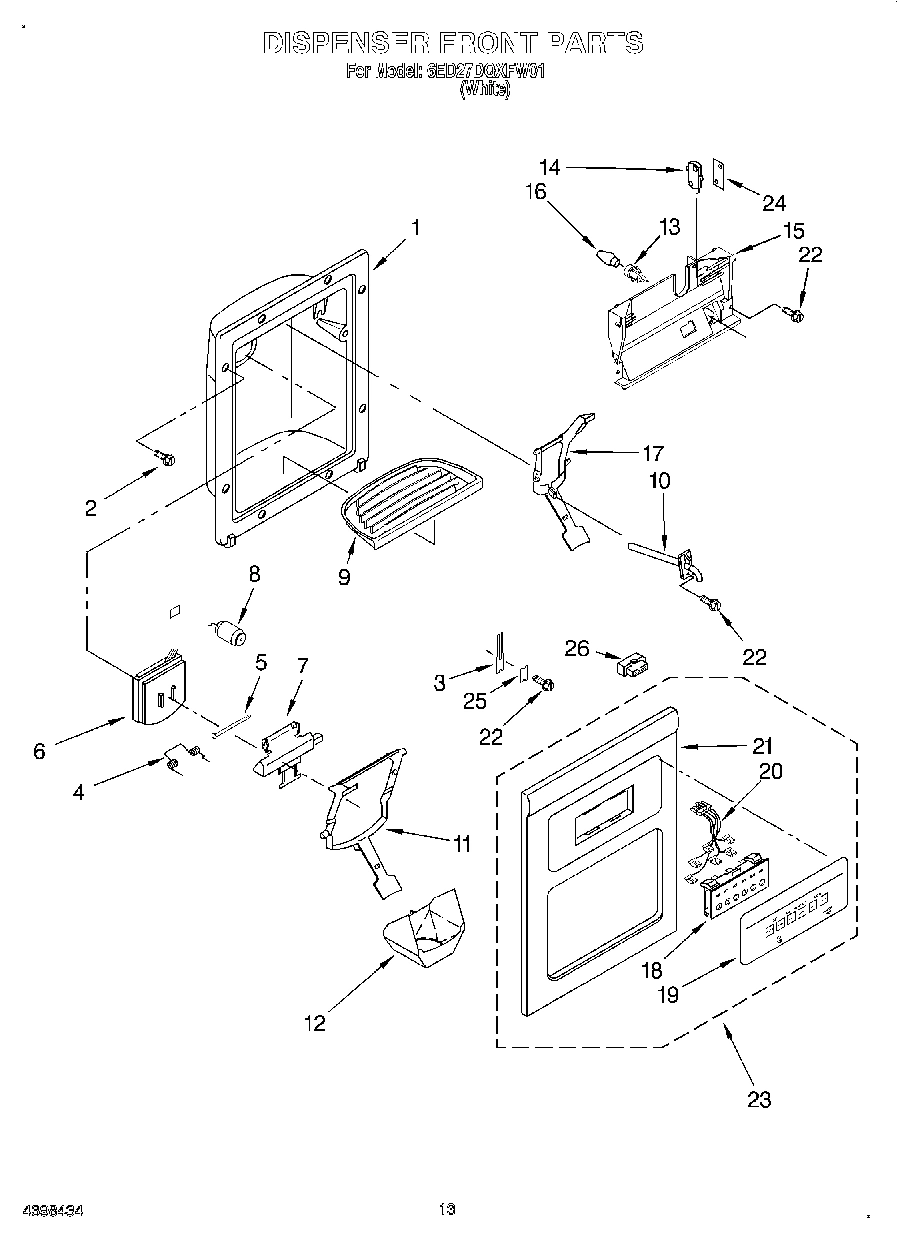 08 - DISPENSER FRONT