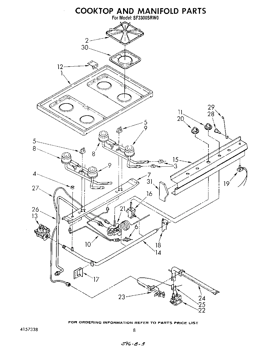 06 - COOKTOP AND MANIFOLD , LITERATURE AND OPTIONAL