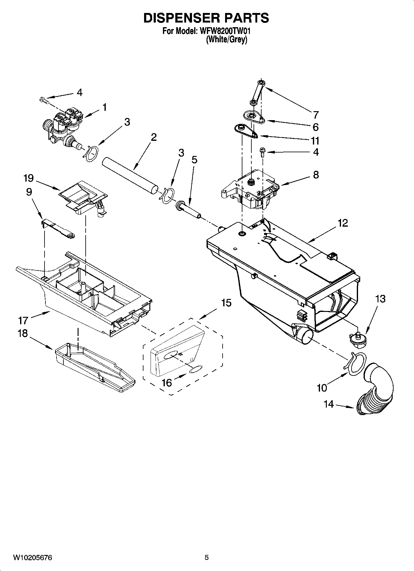 04 - DISPENSER PARTS