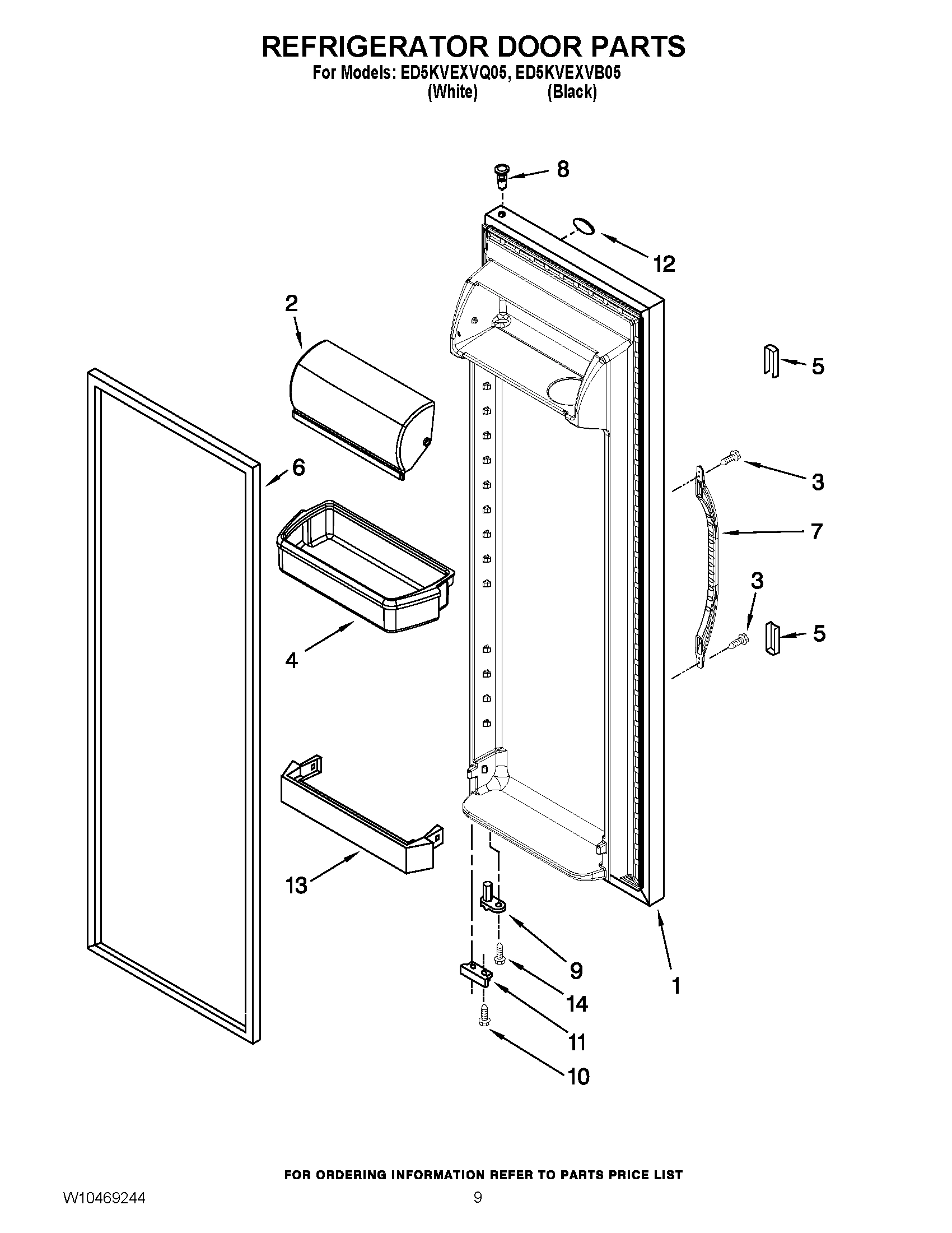 06 - REFRIGERATOR DOOR PARTS