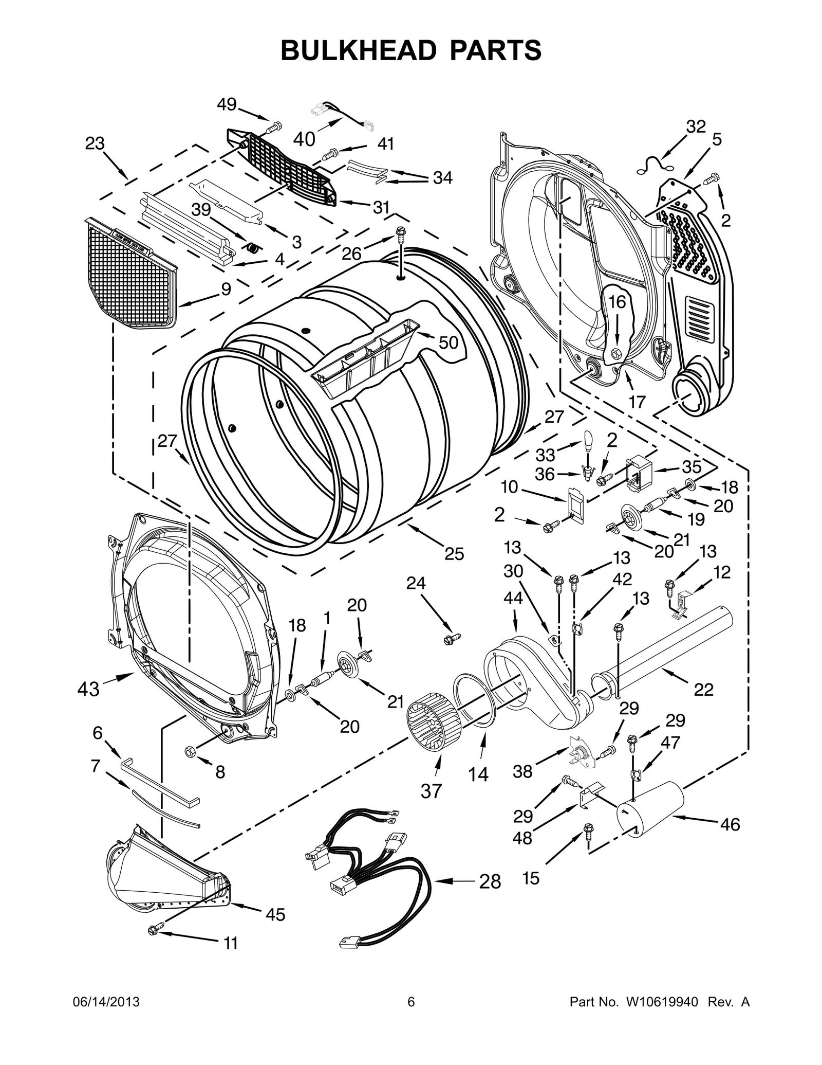BULKHEAD PARTS