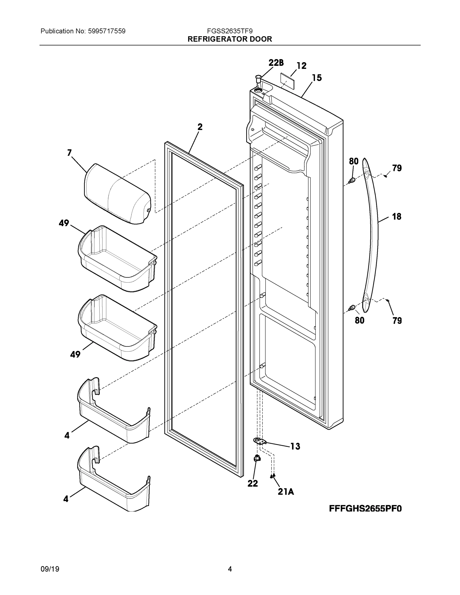 03 - REFRIGERATOR DOOR