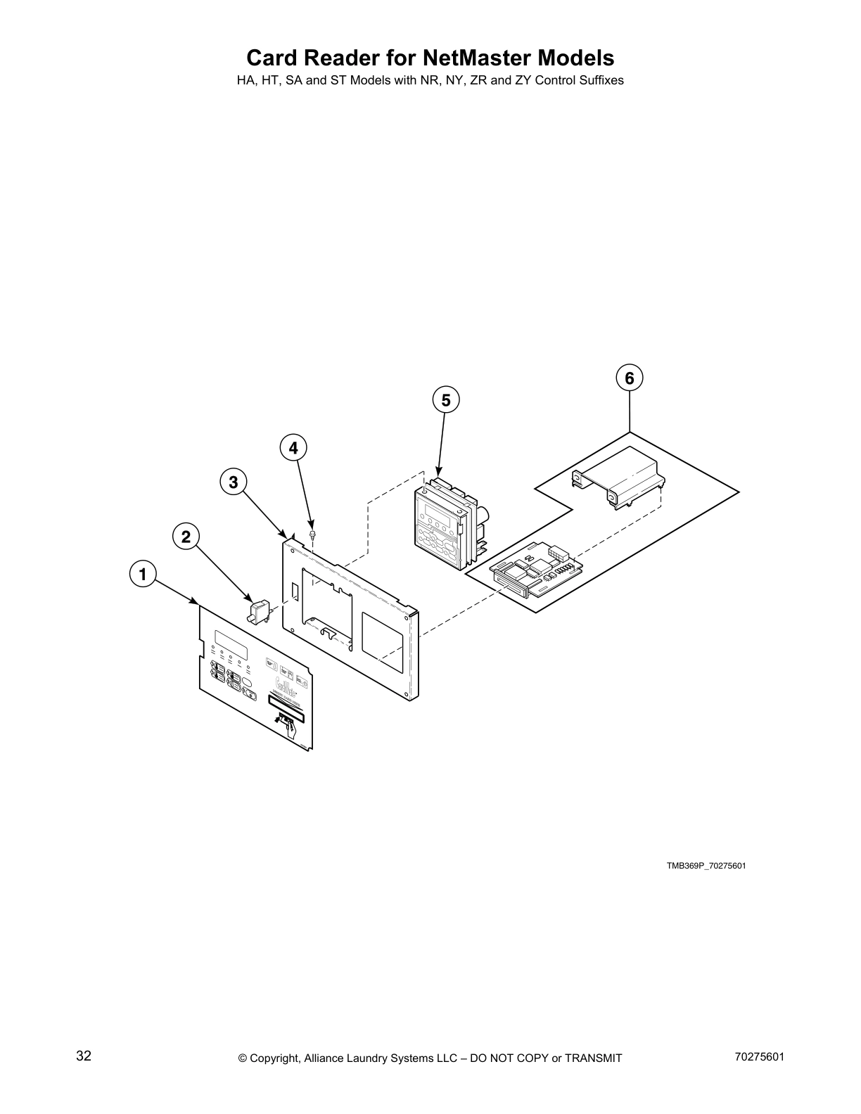 Card Reader for NetMaster Models