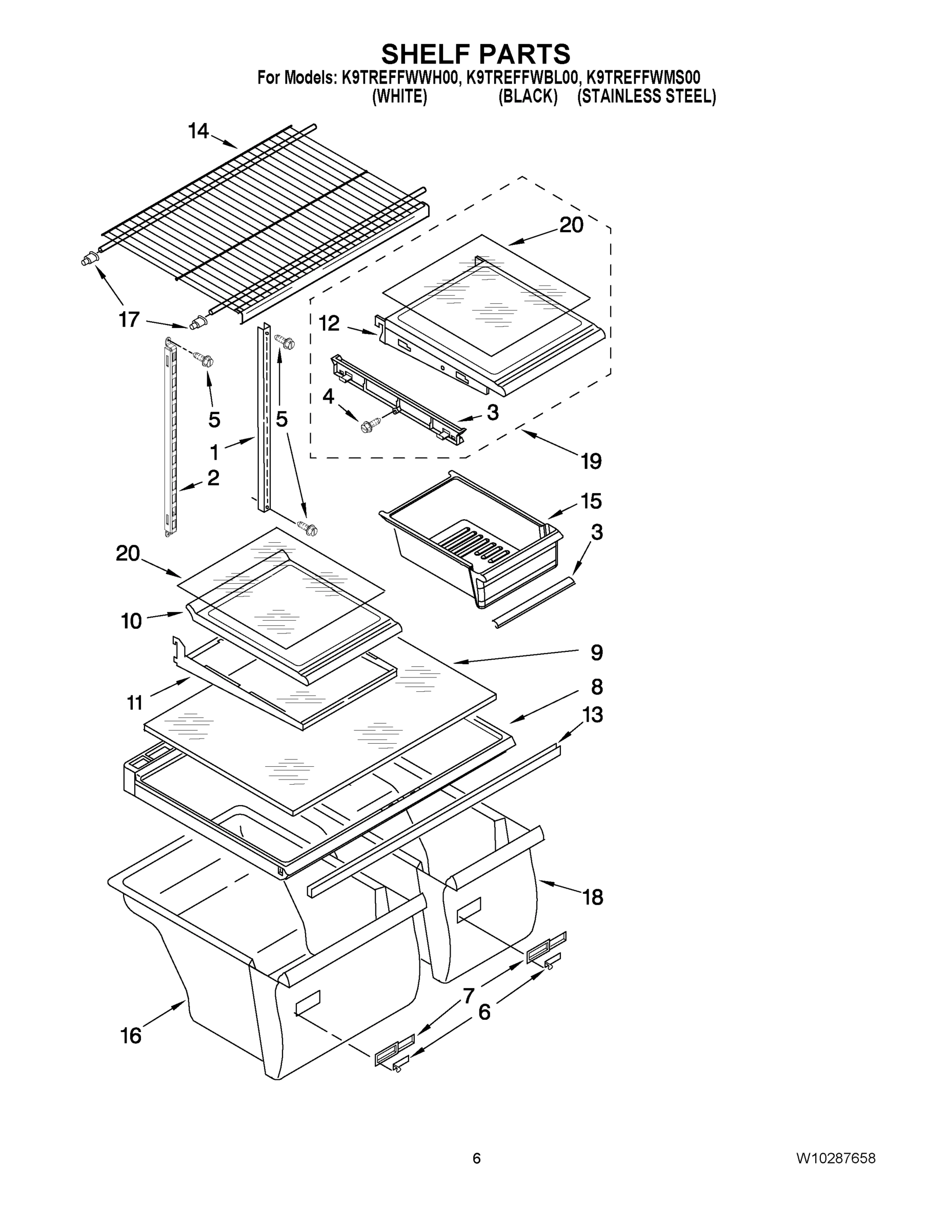 04 - SHELF PARTS