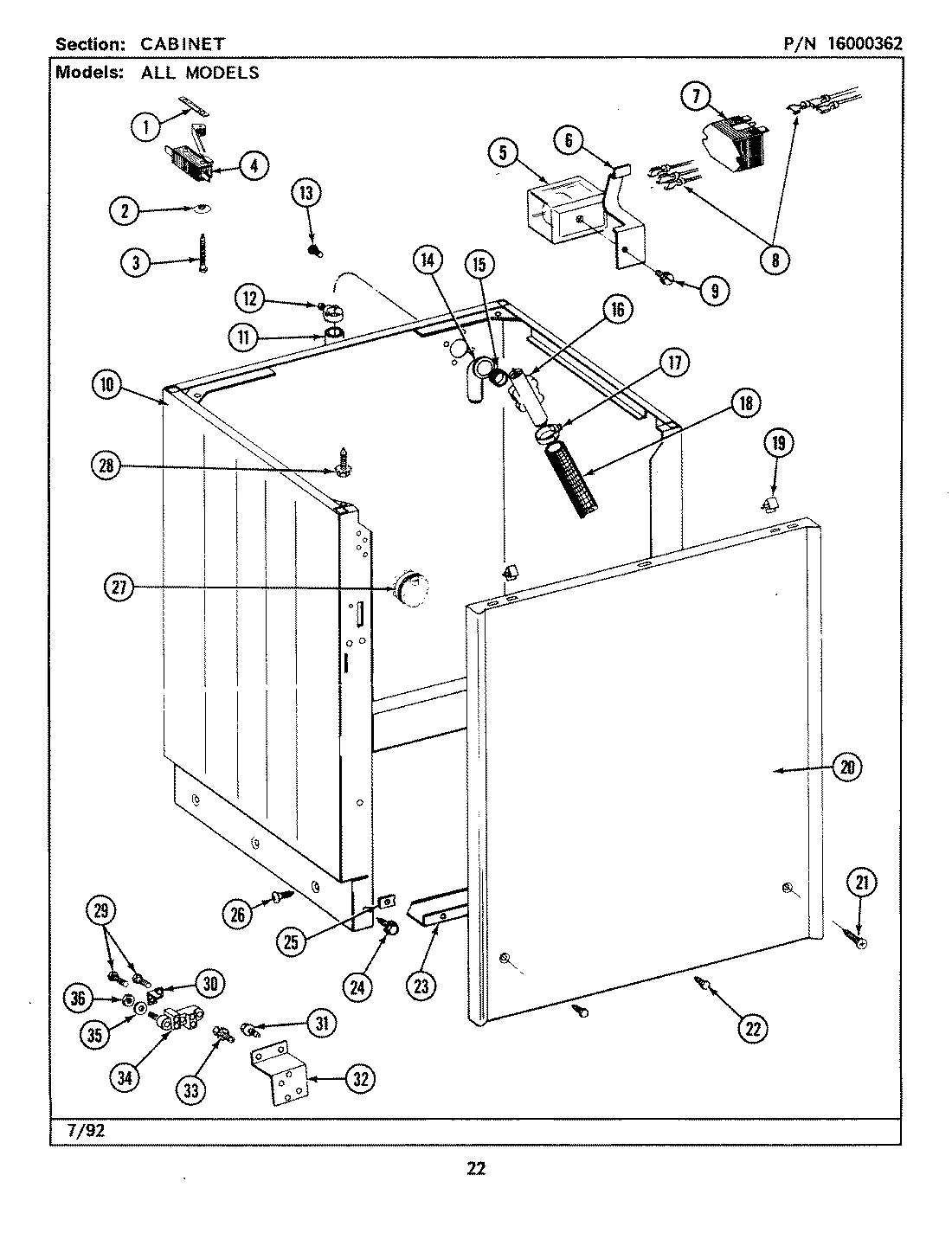 04 - CABINET (LSE7800ACE,ADE,AEE)