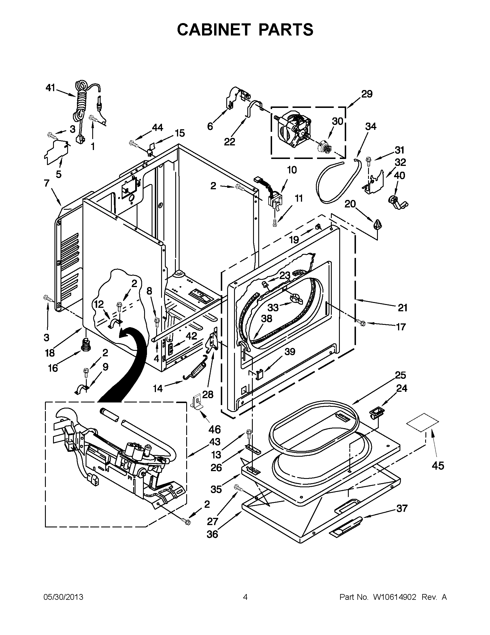 02 - CABINET PARTS