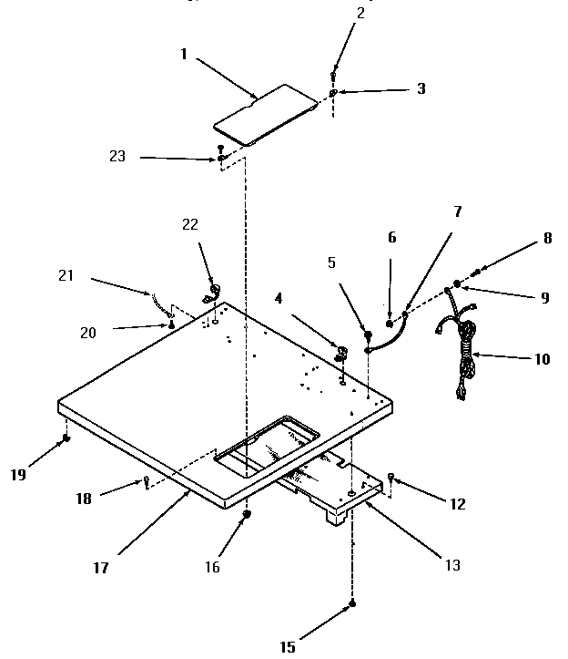 01 - CABINET TOP