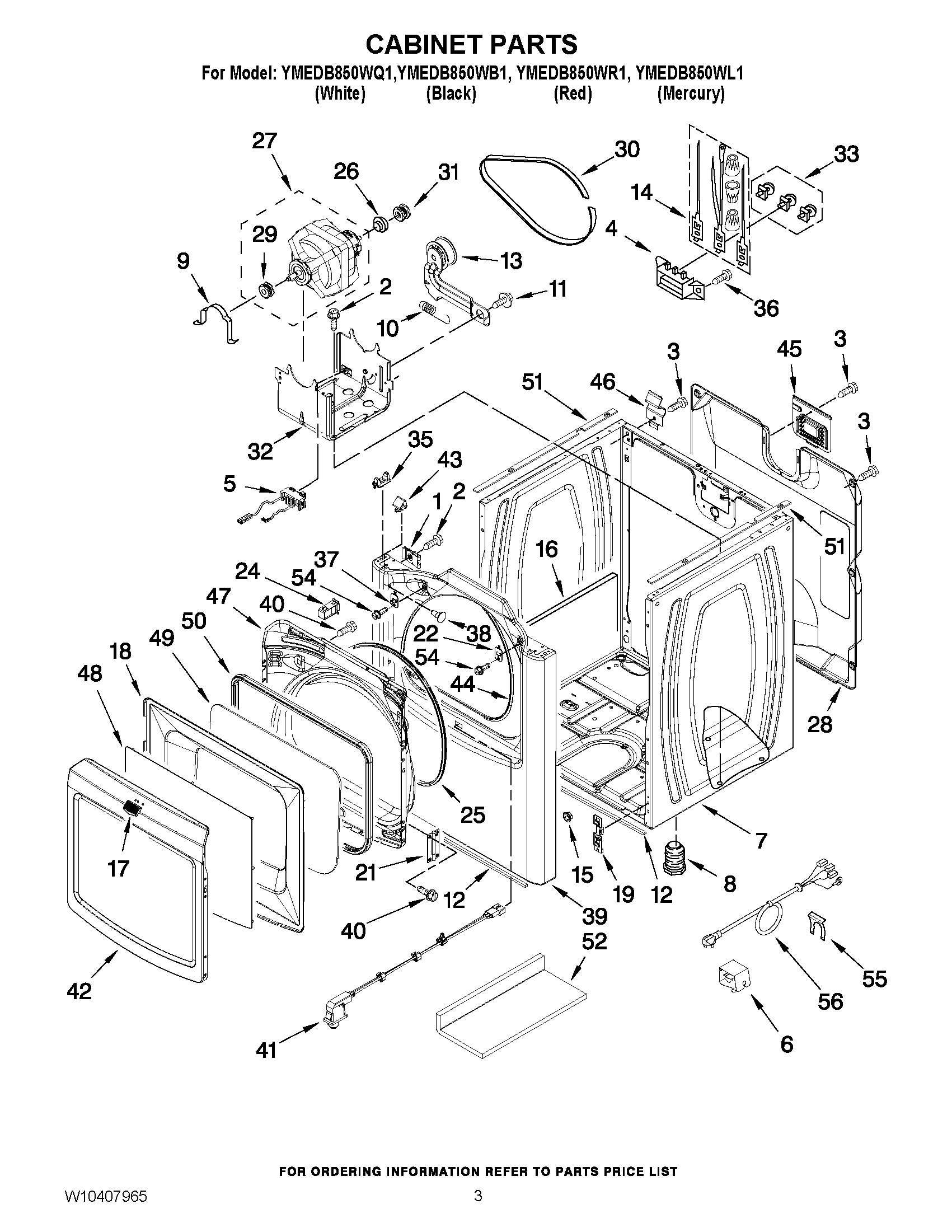02 - CABINET PARTS